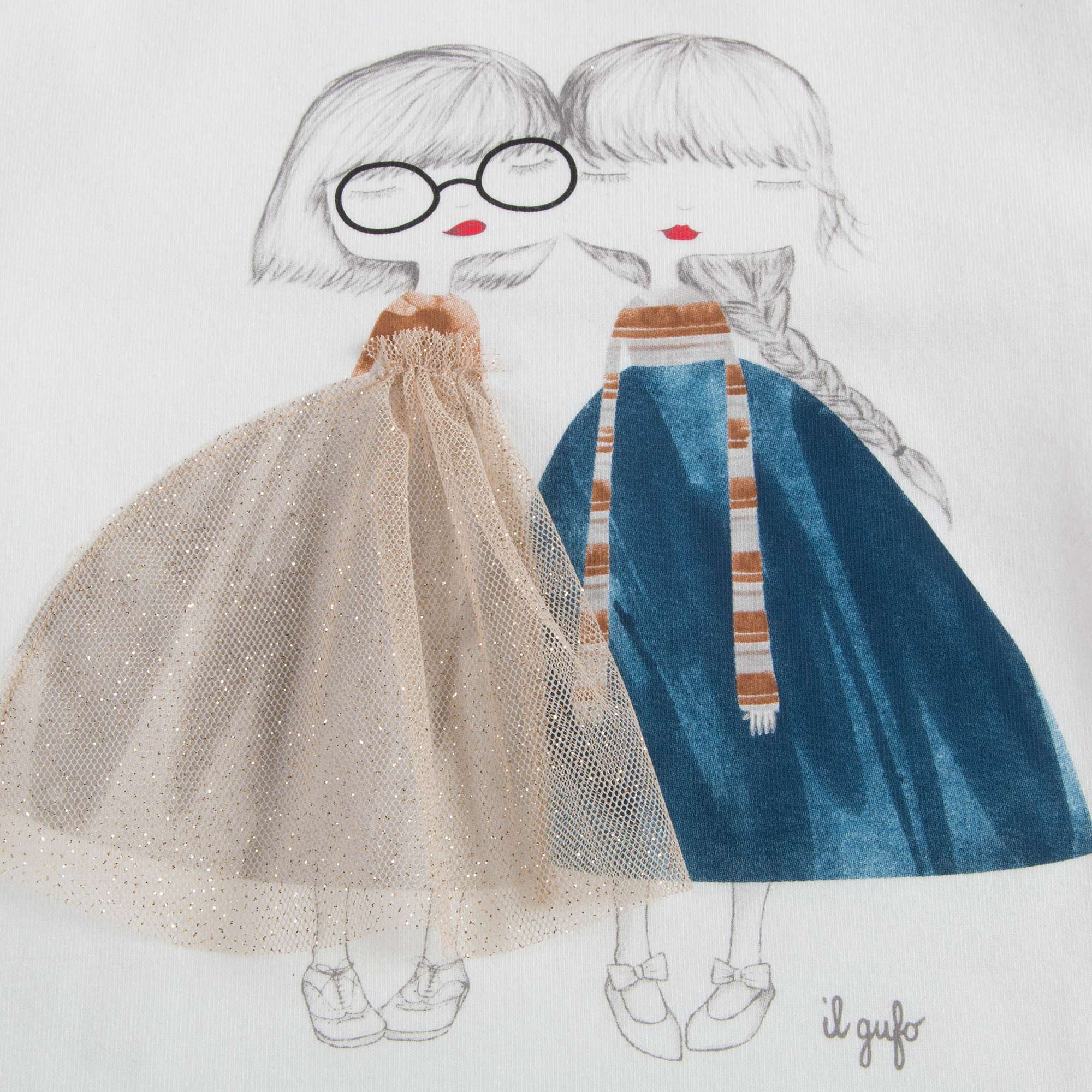 Girls Milk Cotton T-shirt