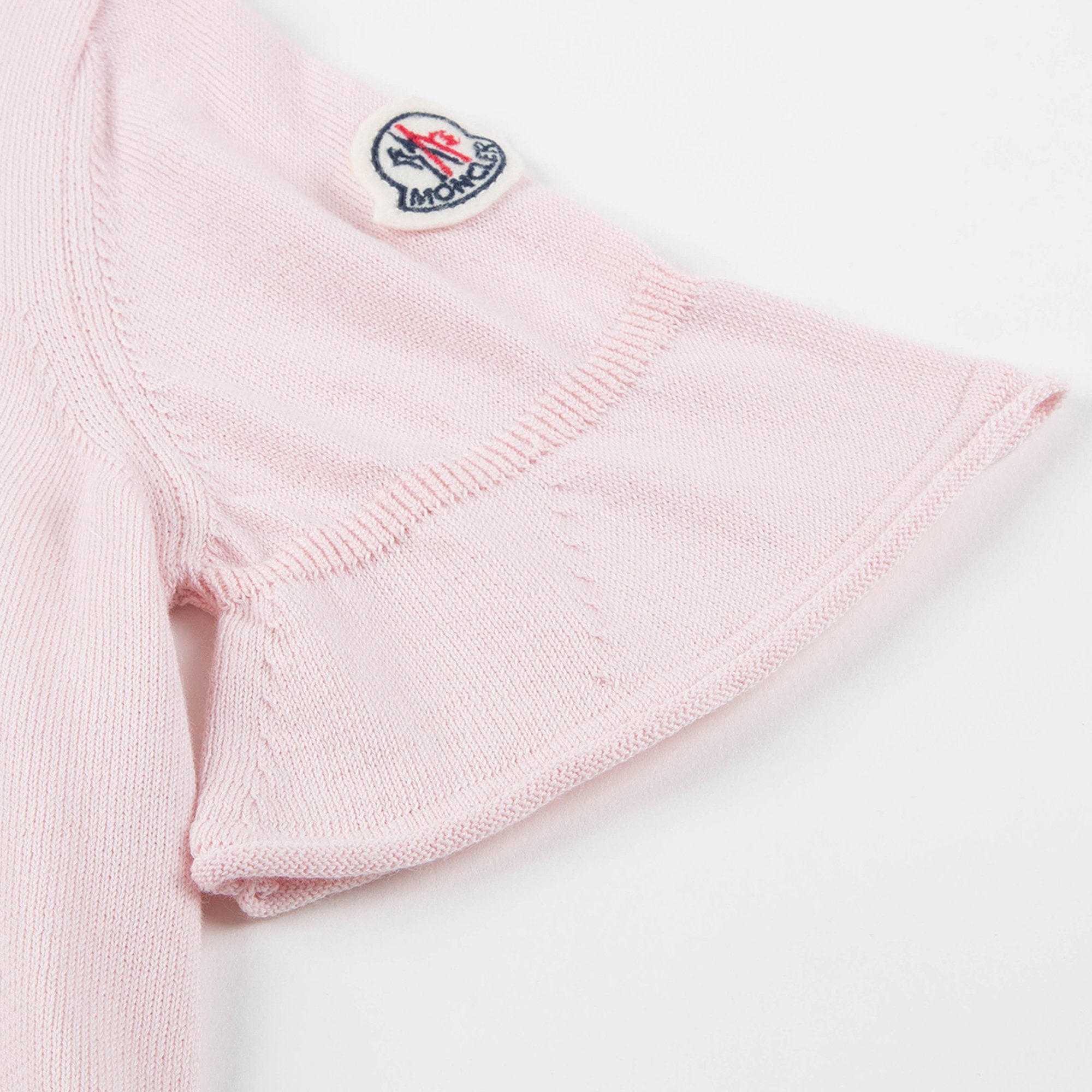 Girls Pale Pink Logo Dress