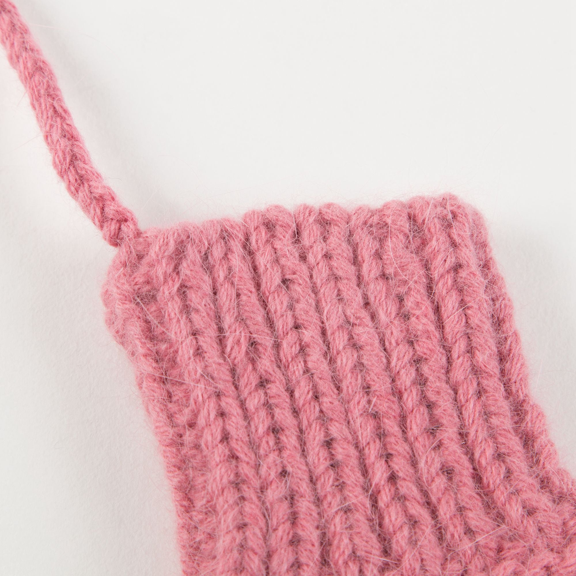 Baby  Girls Pansey Pink  Angora  Mittens