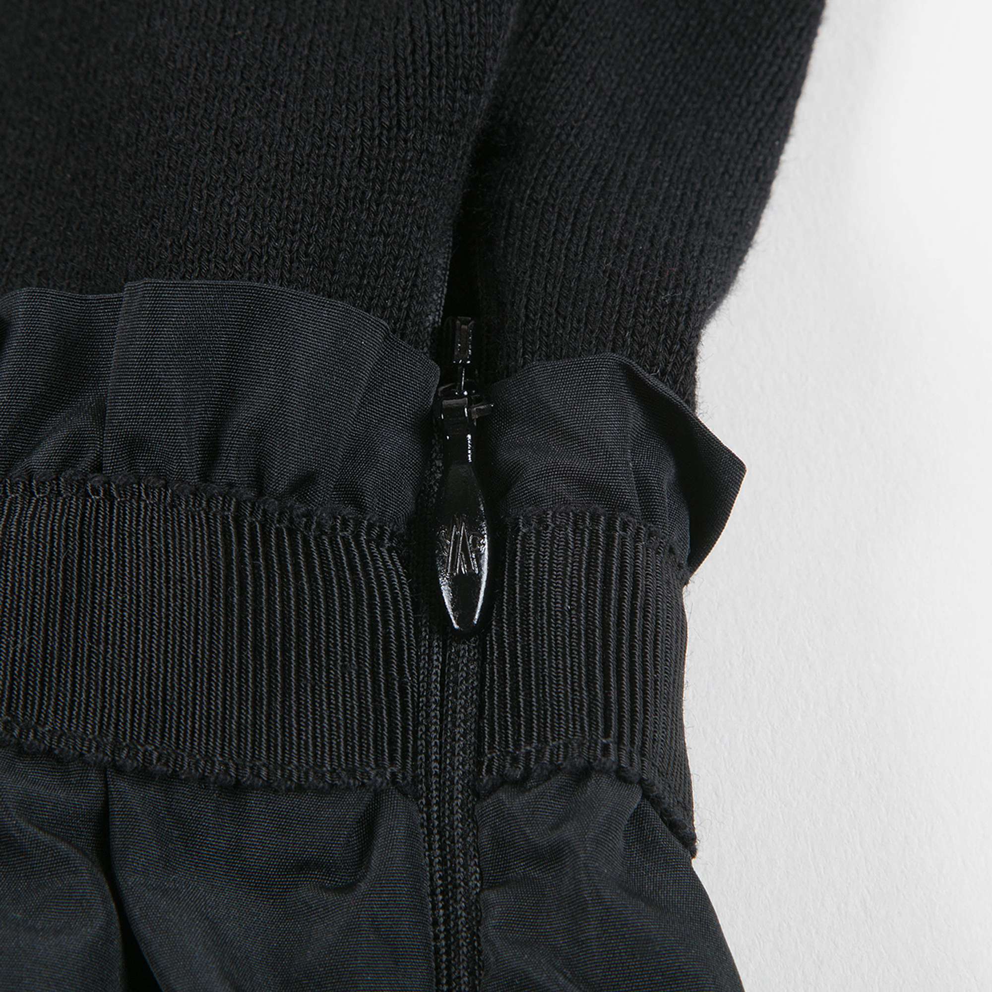 Girls Black Logo Dress