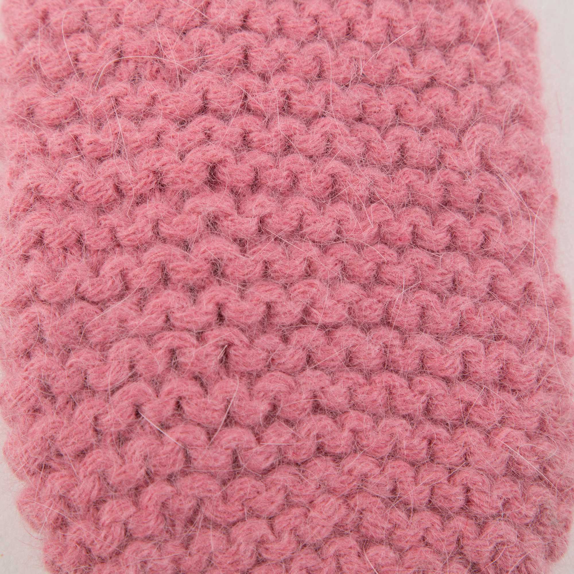 Baby  Girls Pansey Pink  Angora  Mittens