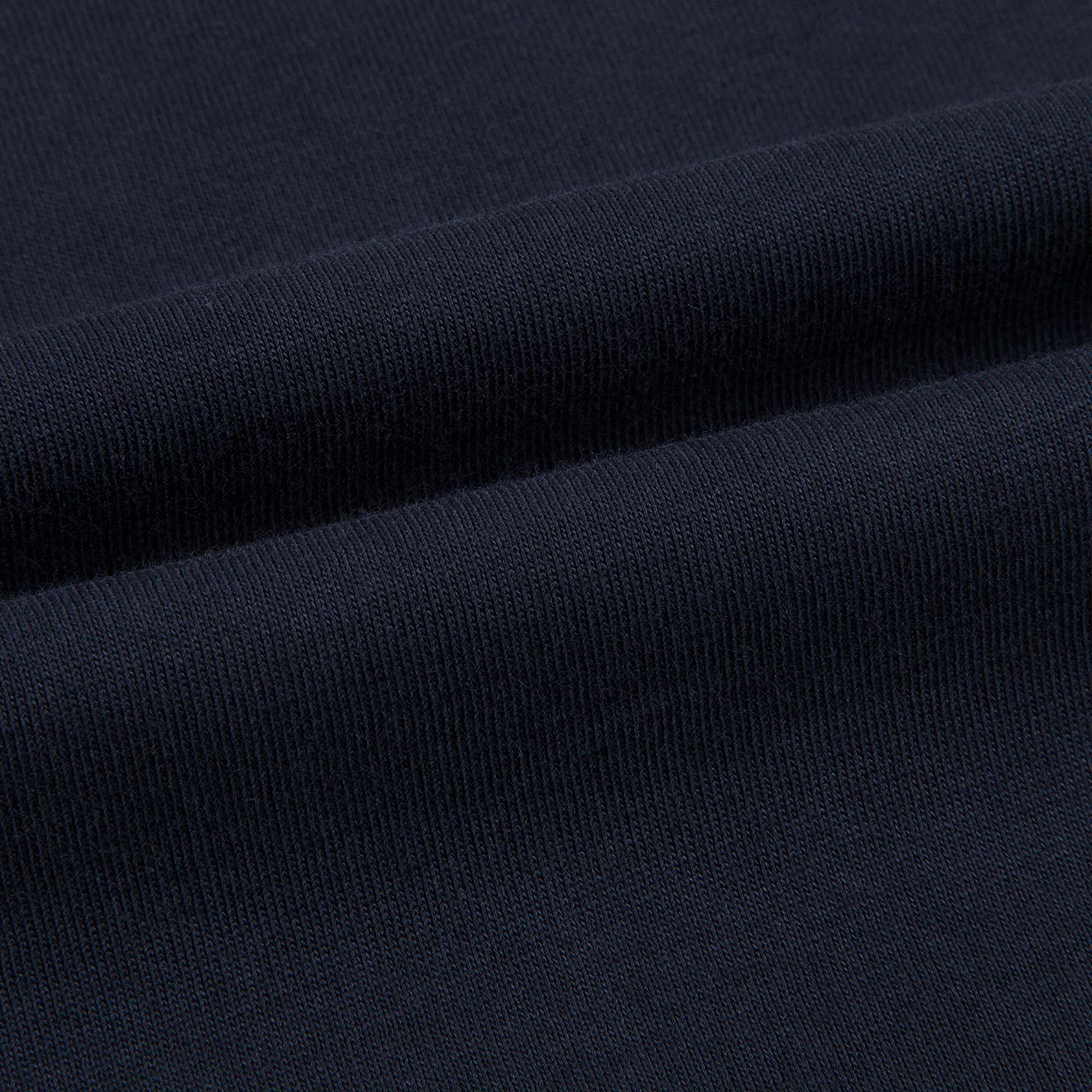 Girls Navy Blue Cotton T-shirt