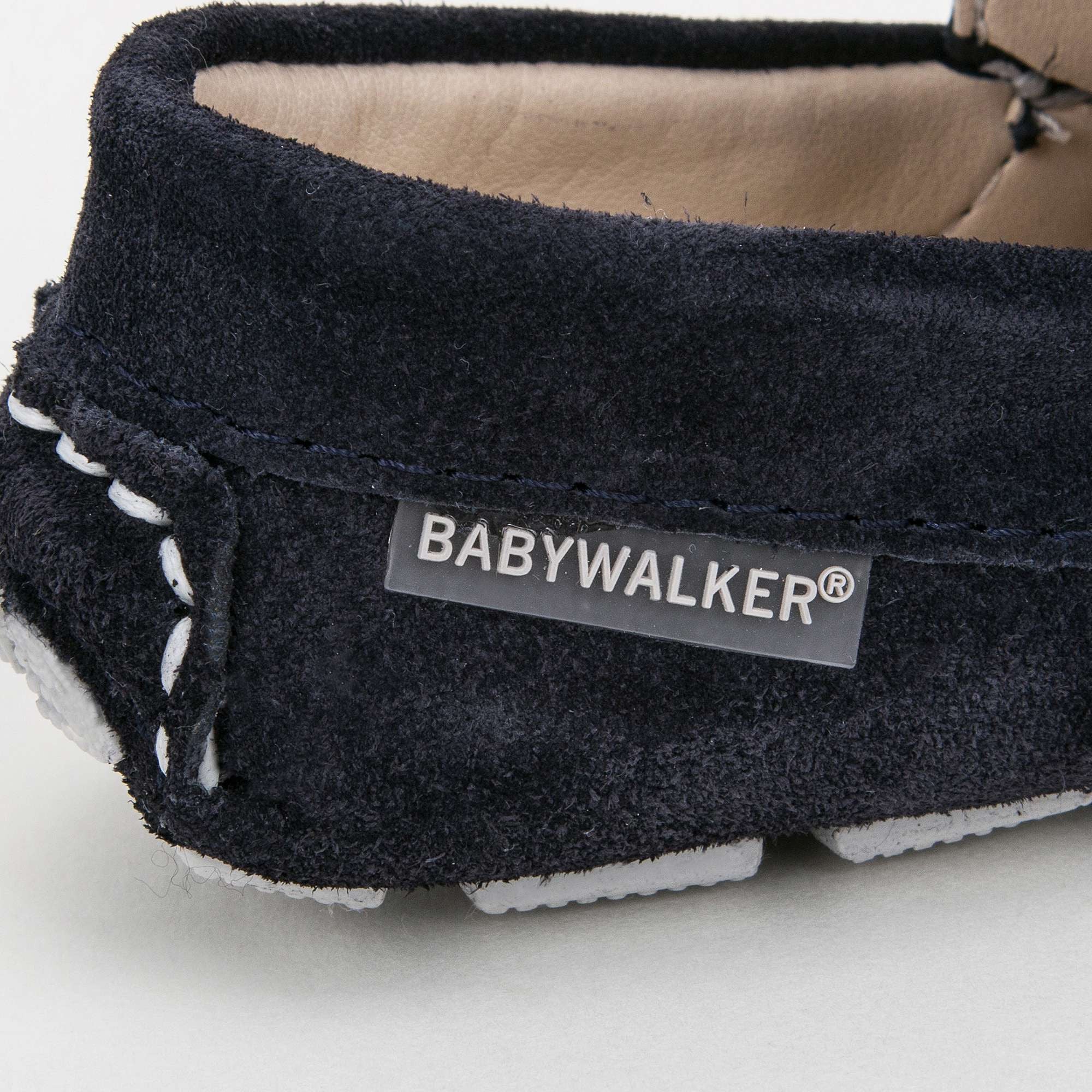 Boys & Girls Navy Blue Suede Leather Tasselled Loafers