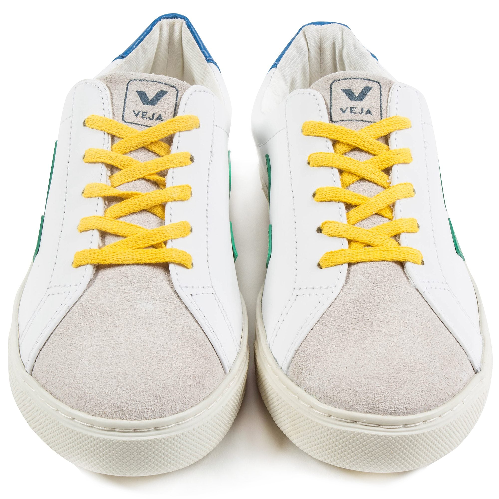 Girls  &  Boys  Extar  White   Emeraude  Gold  Yellow   Shoes