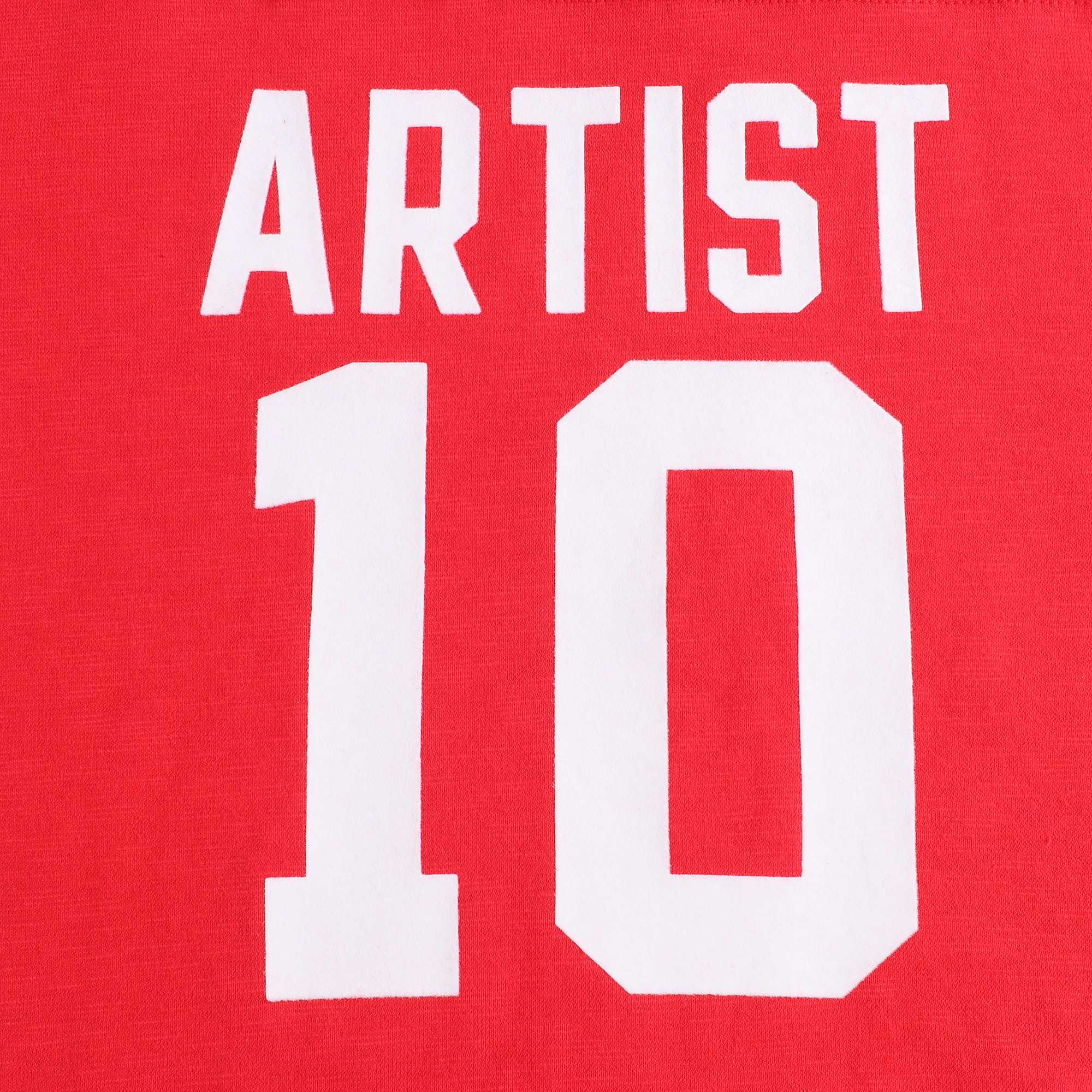 Girls Red Cotton T-shirt