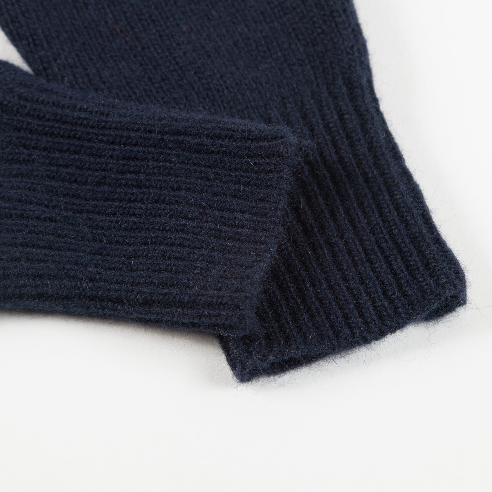 Baby Ink Blue Knitted Romper