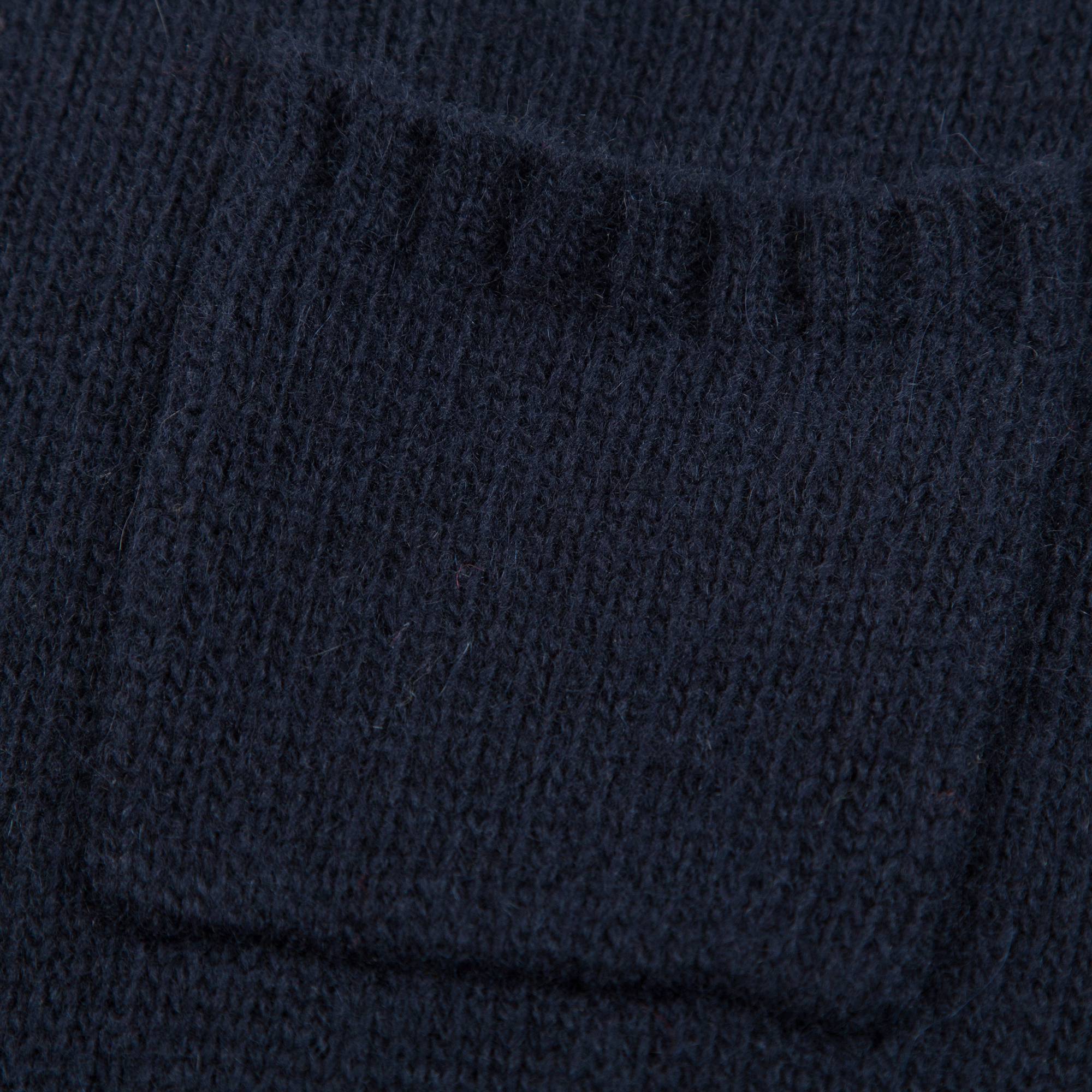 Baby Ink Blue Knitted Romper