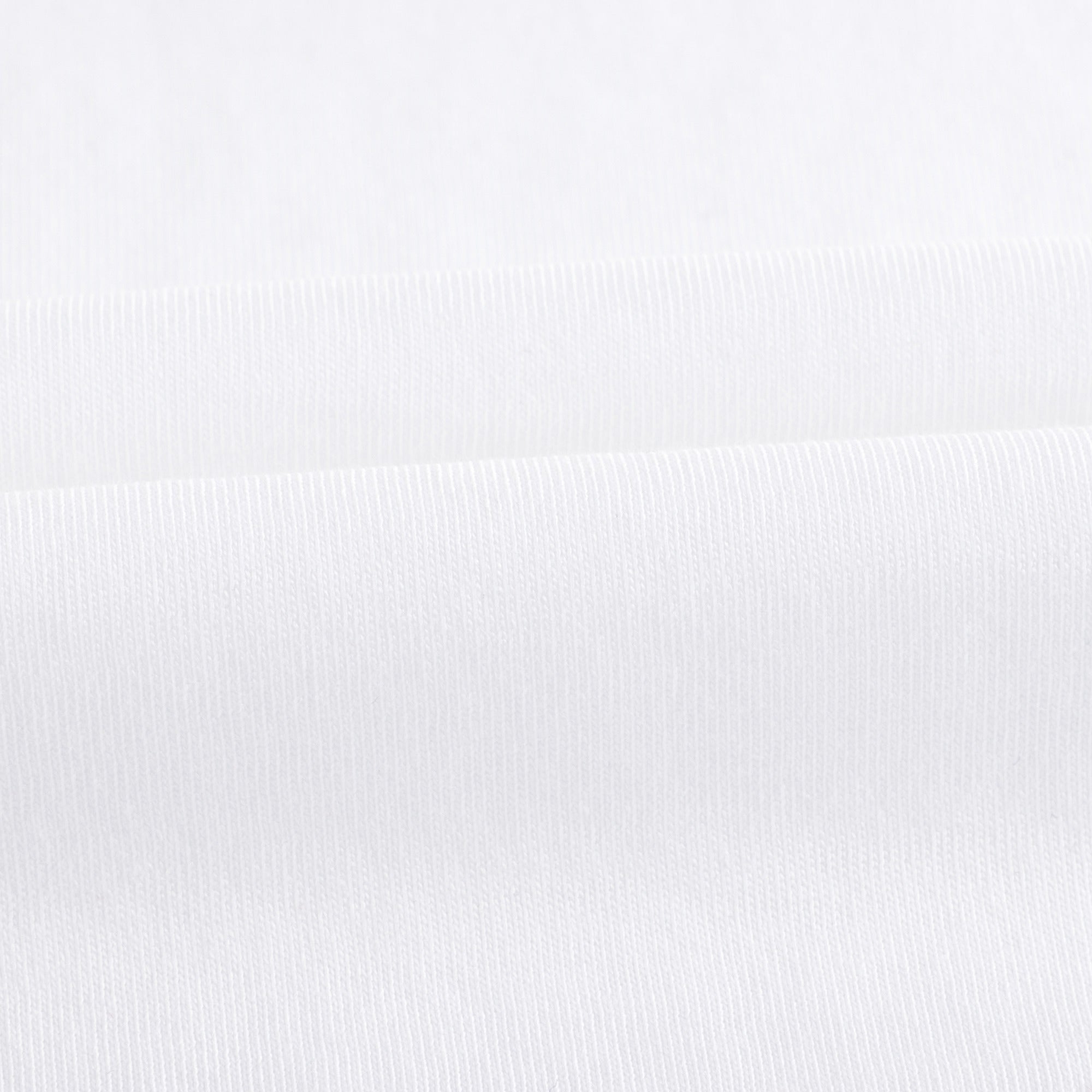 Girls White Logo Cotton Top