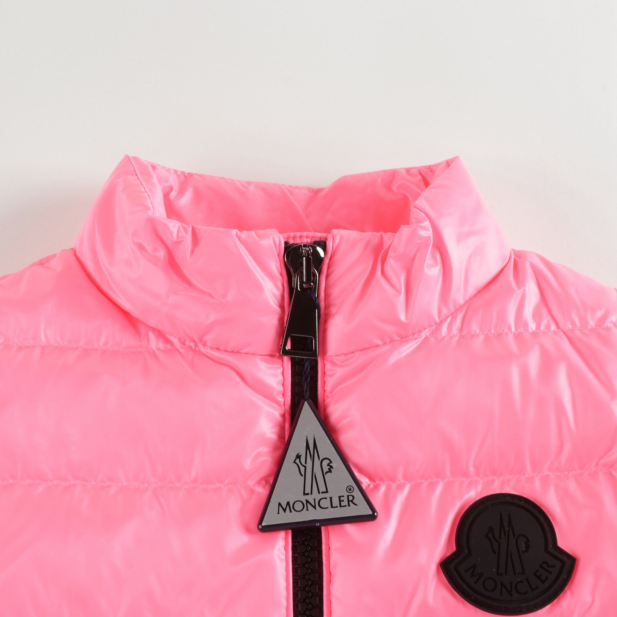 Girls Bright Pink 'ARTEMAS' Padded Down Vest