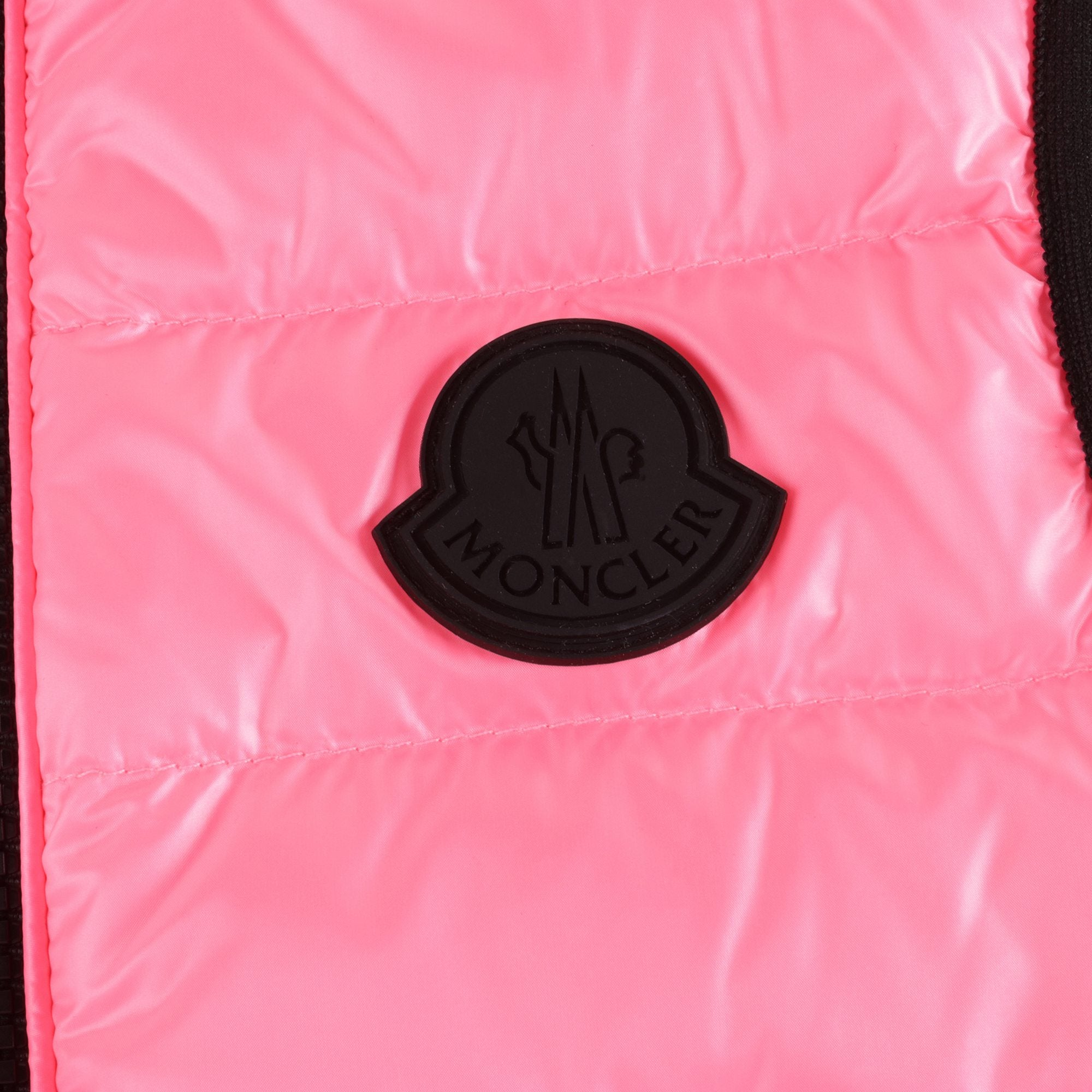 Girls Bright Pink 'ARTEMAS' Padded Down Vest