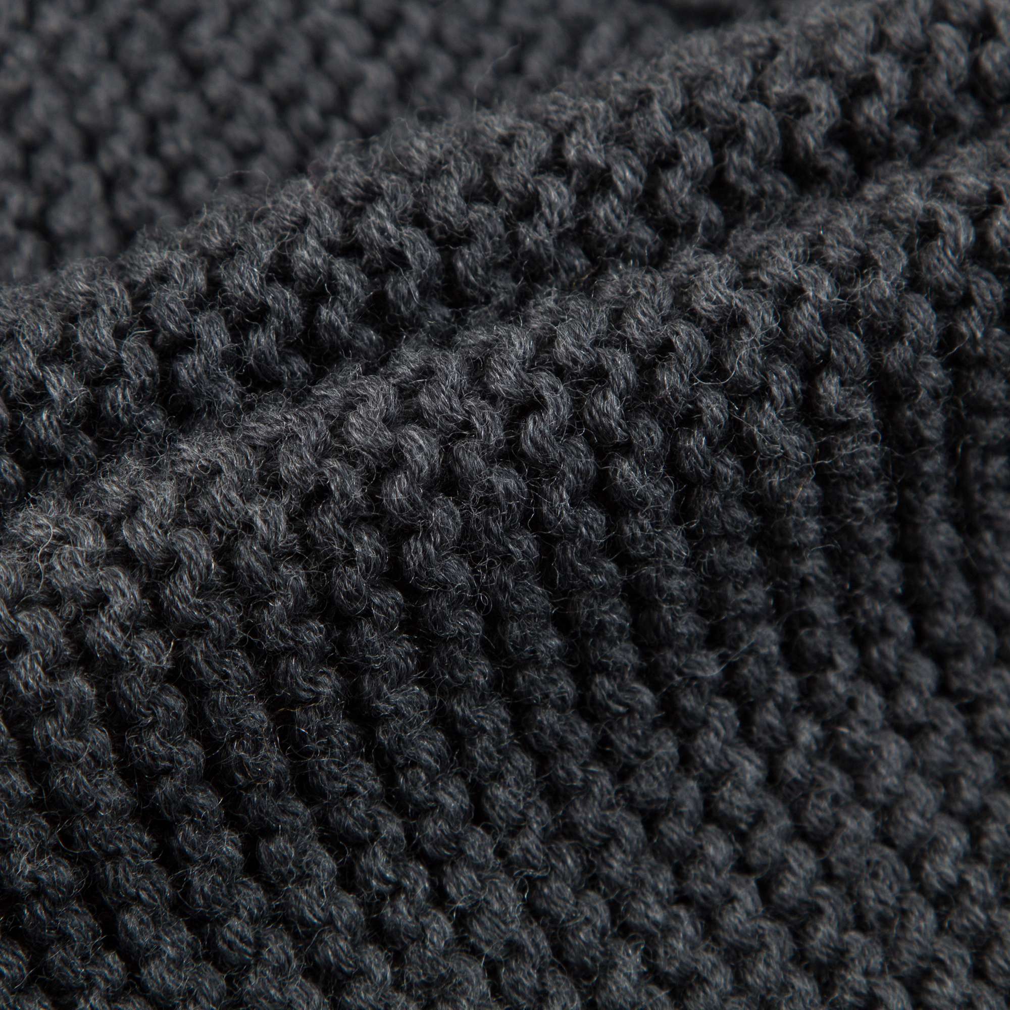 Baby Girls & Girls Wool knitted Grey  Poncho