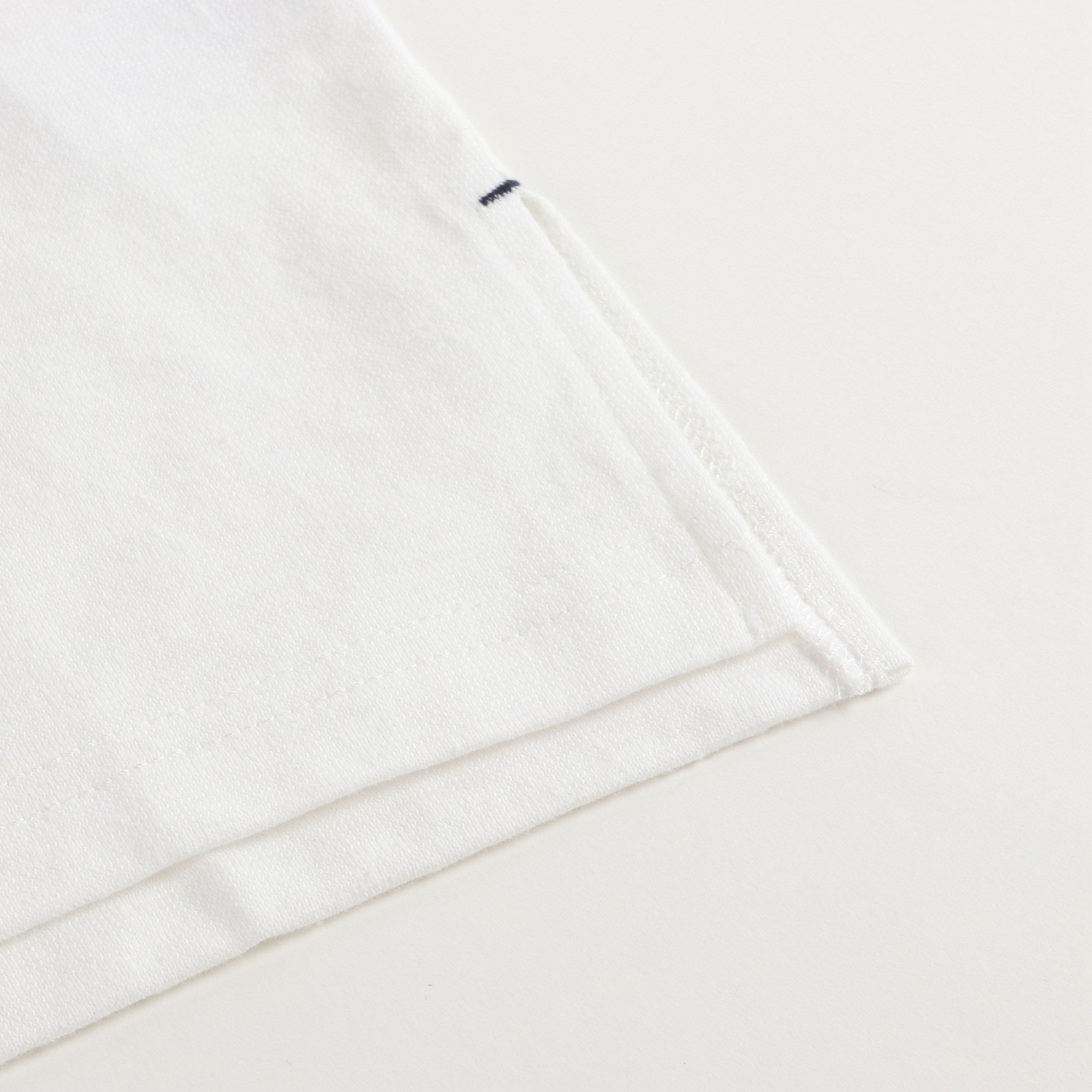 Girls White Cotton T-shirt
