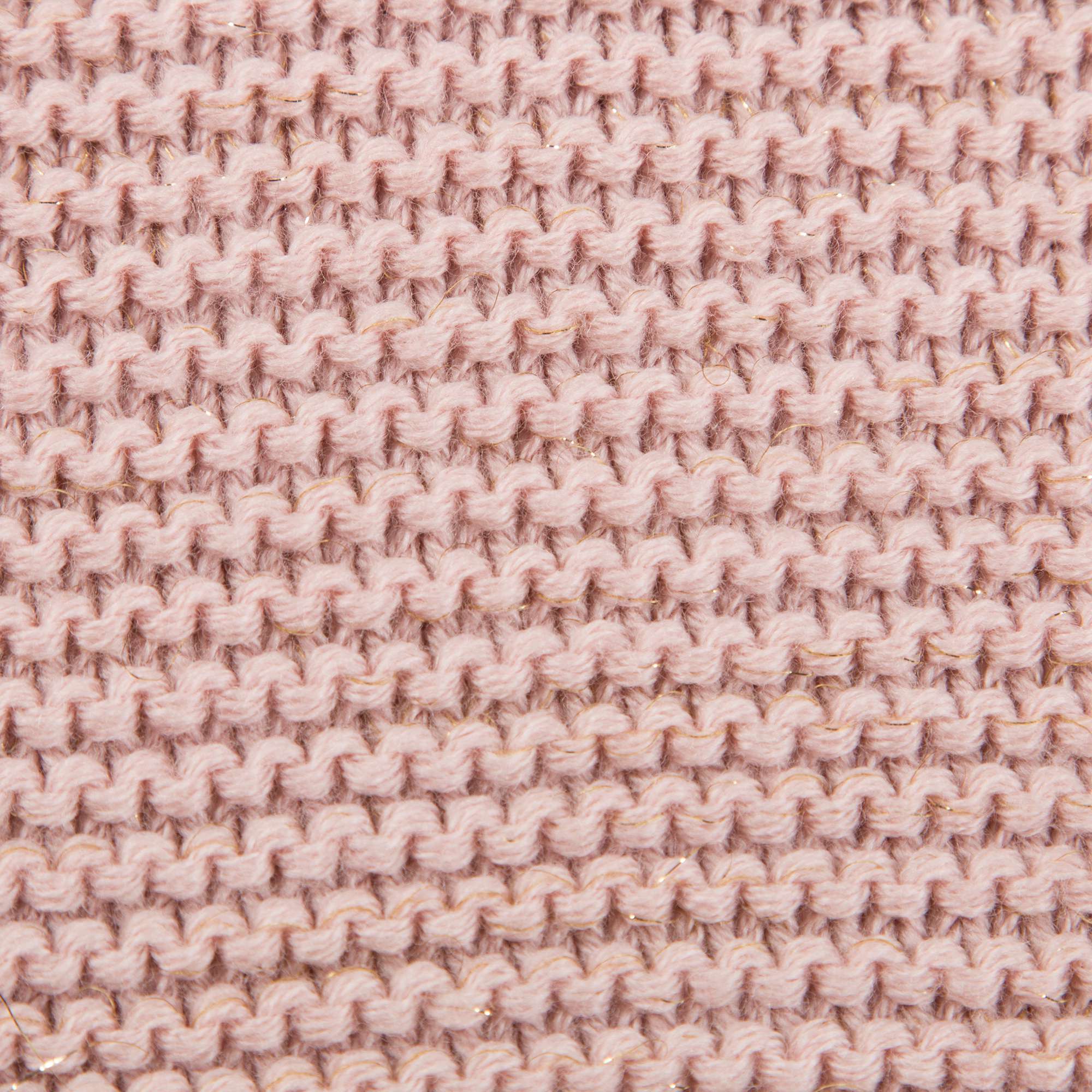 Baby Girls & Girls Wool knitted Pink  Poncho