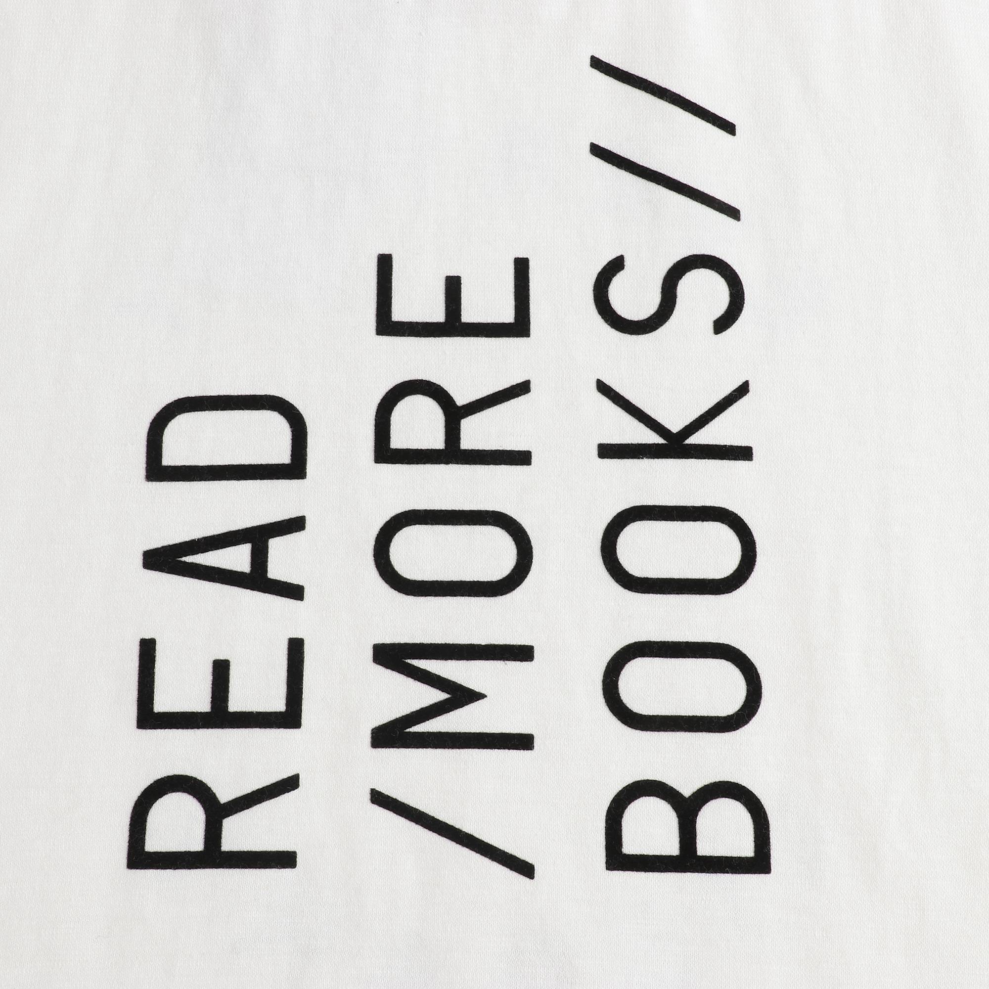 Girls White Cotton T-shirt