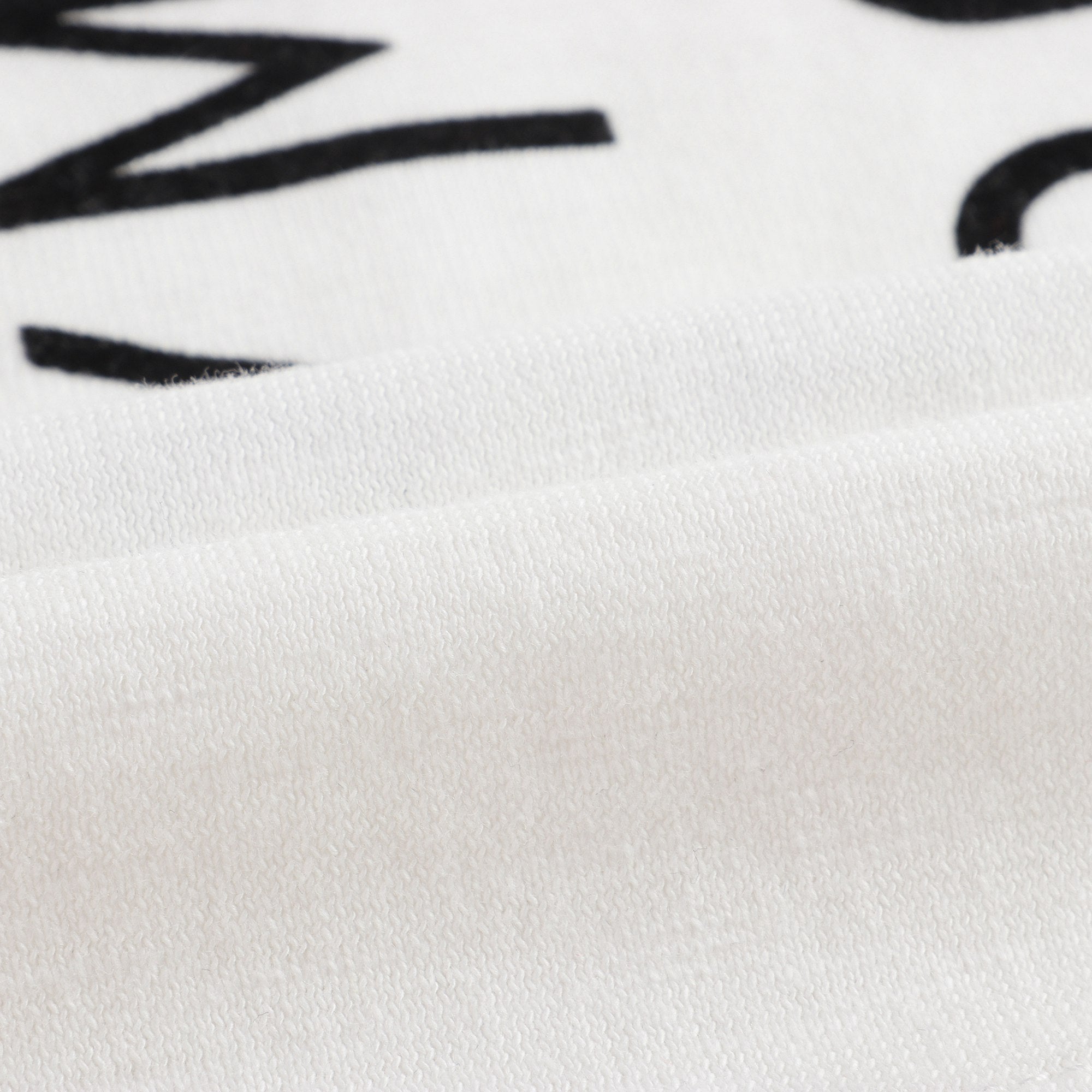 Girls White Cotton T-shirt