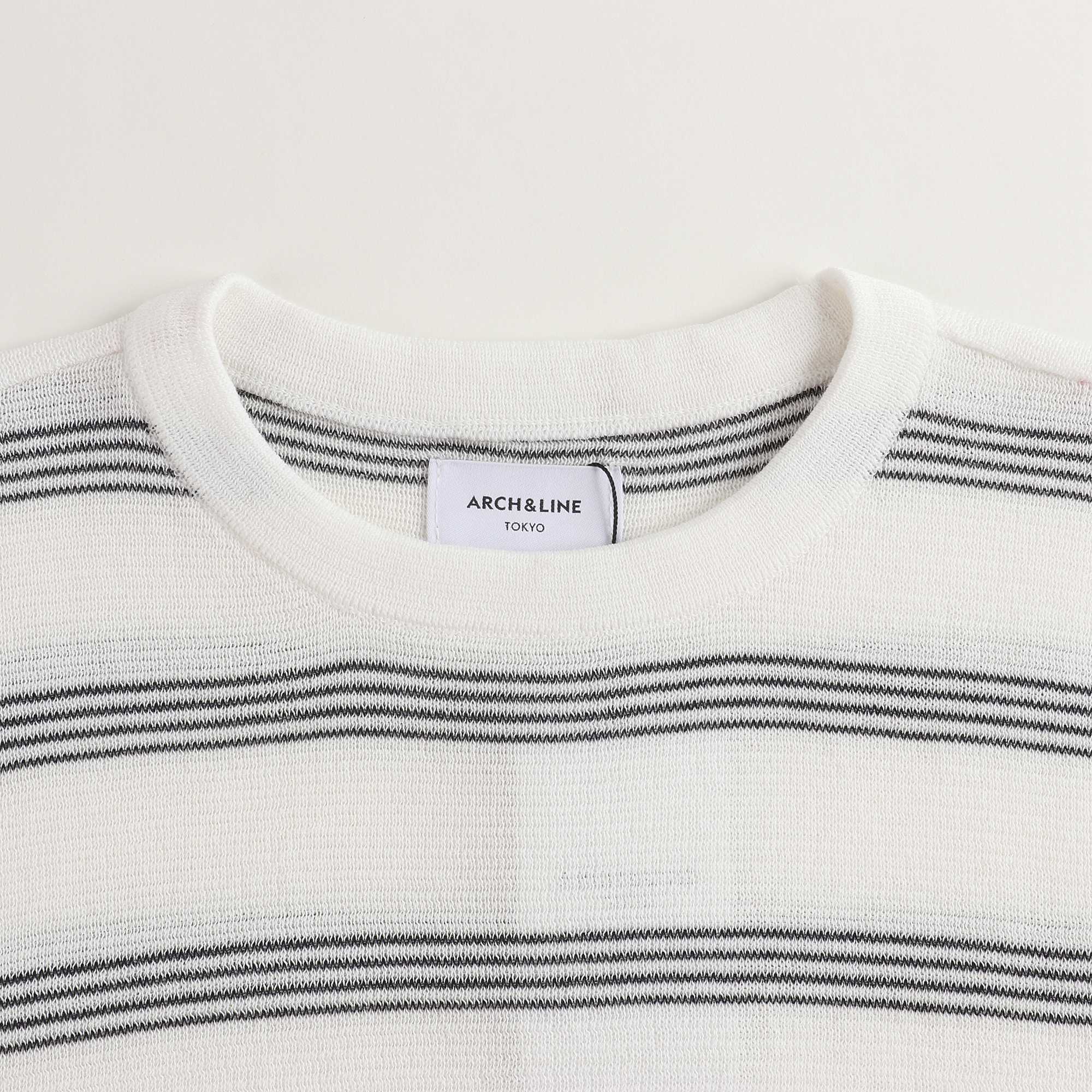 Girls White Knit T-shirt