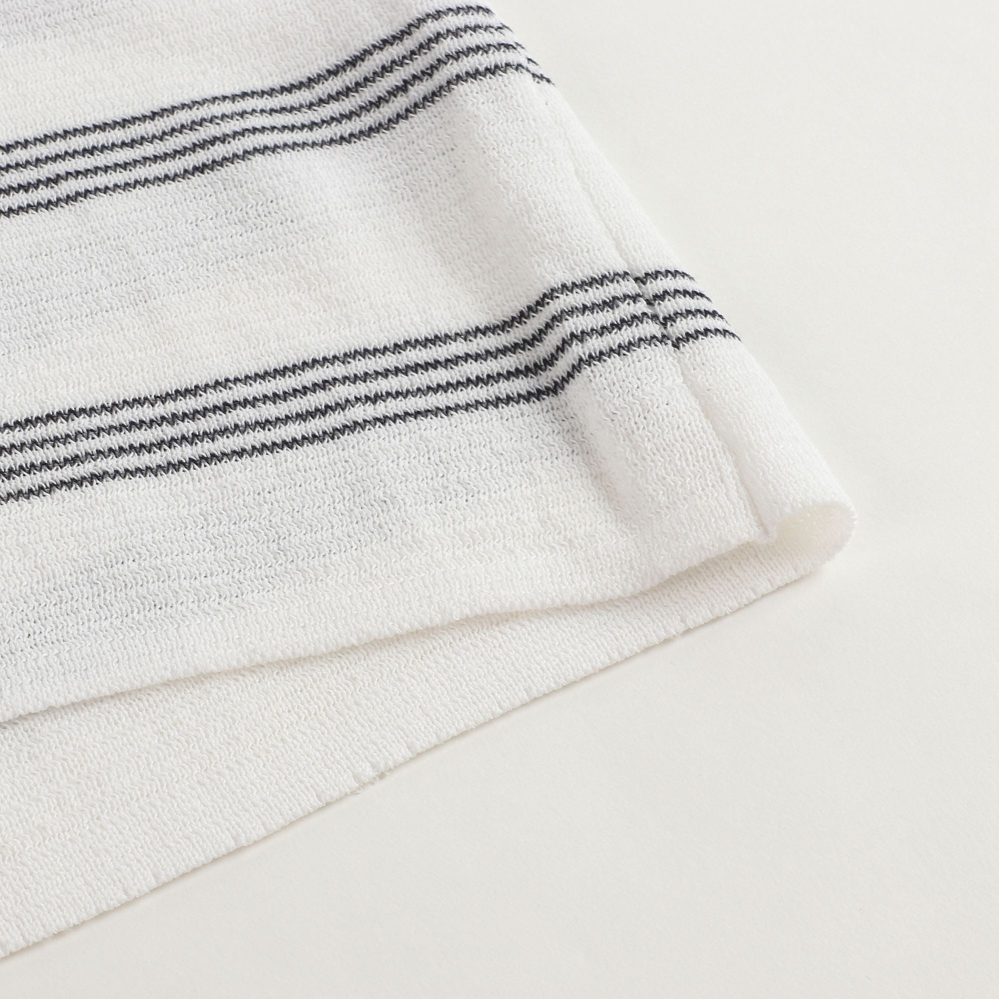 Girls White Knit T-shirt