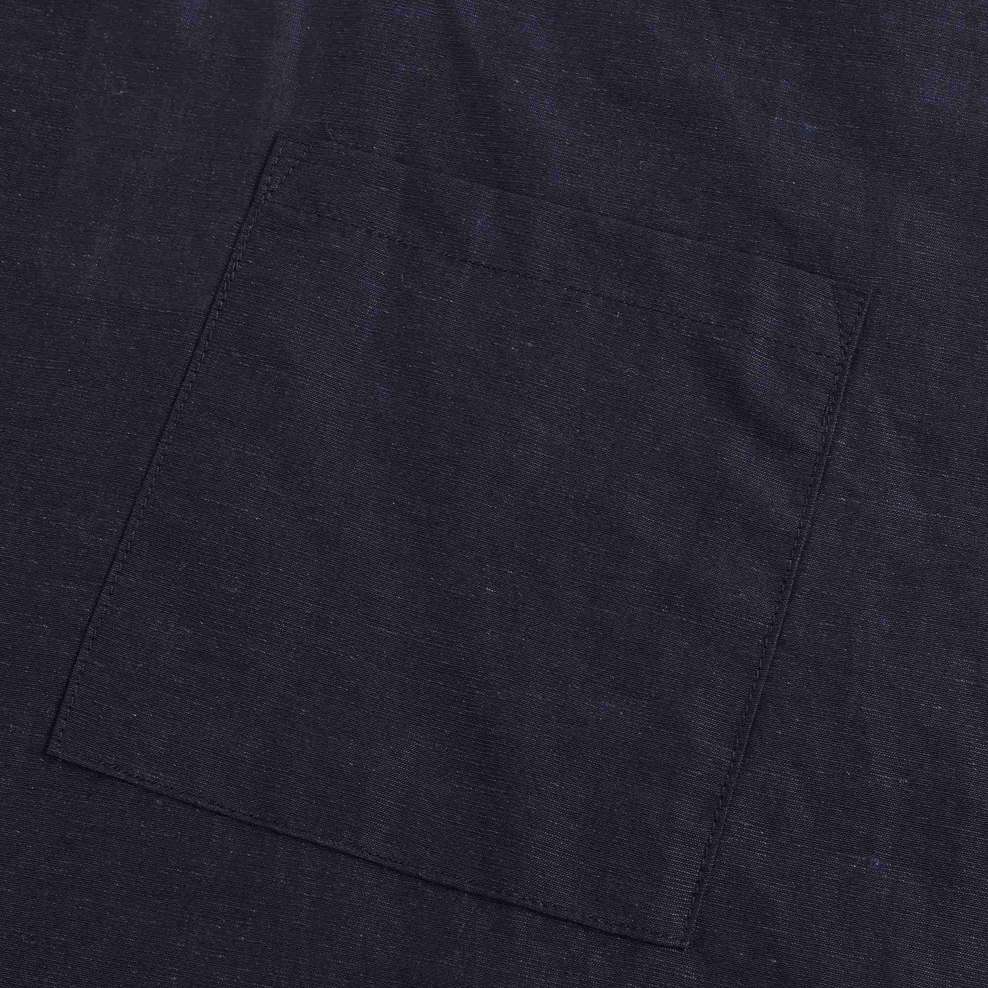 Girls Navy Pocket T-shirt