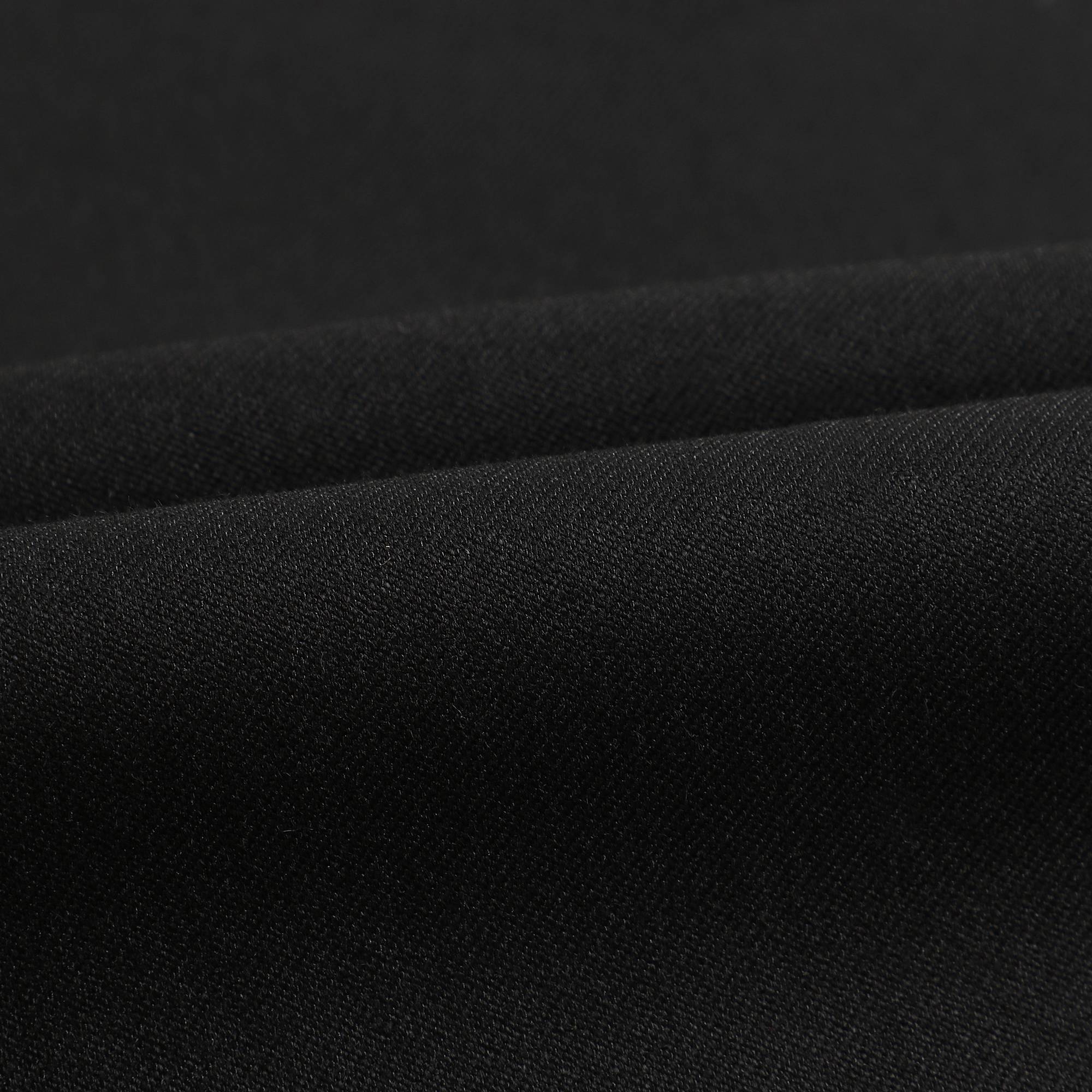 Girls Black Twill Dress