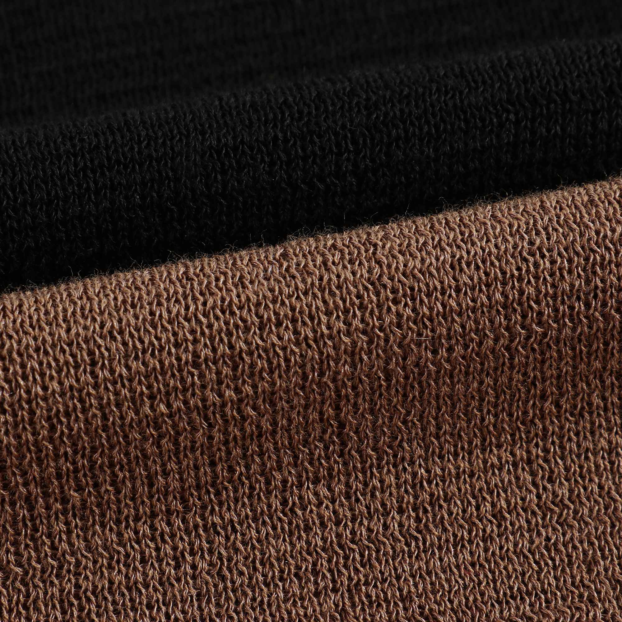 Girls Beige Knit T-shirt
