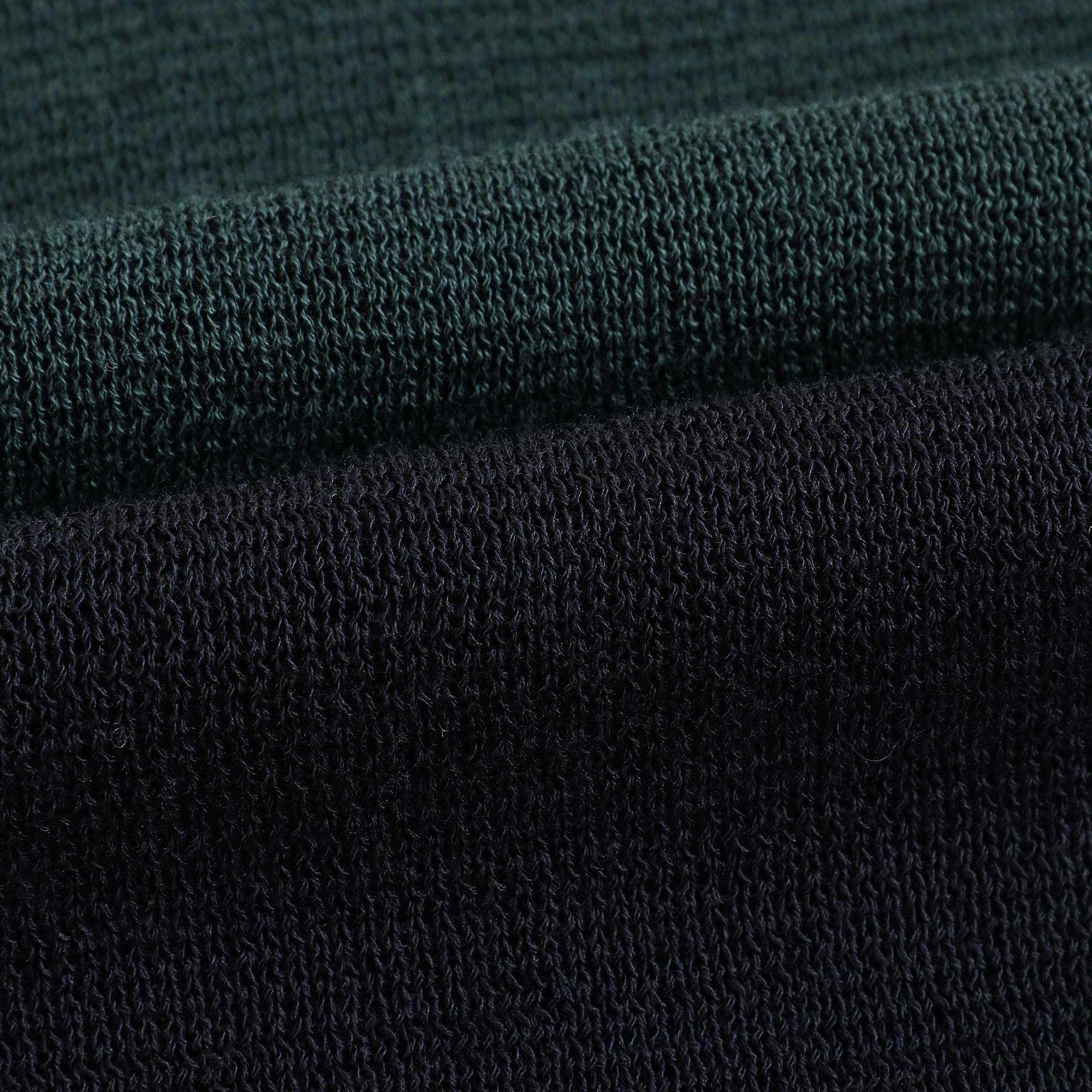 Girls Navy Knit T-shirt