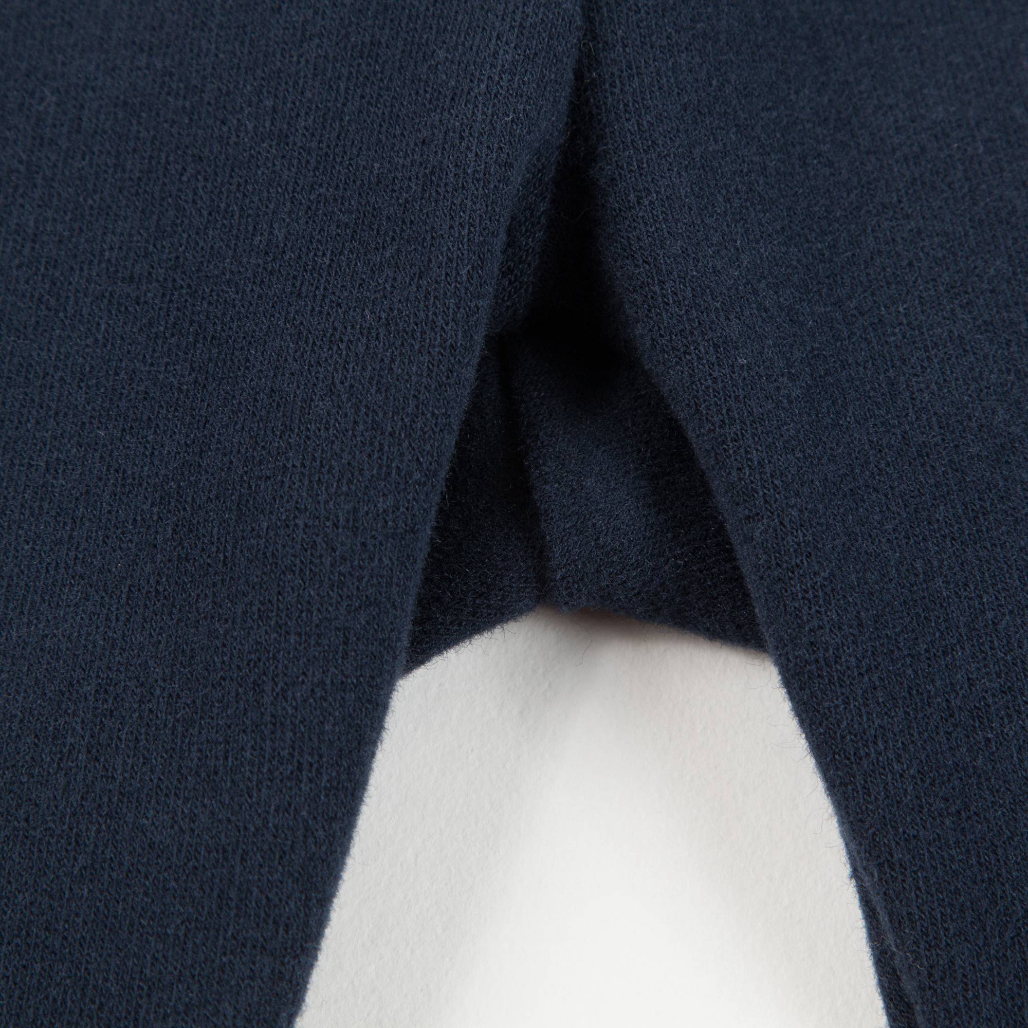 Girls Navy Blue Cotton Trousers
