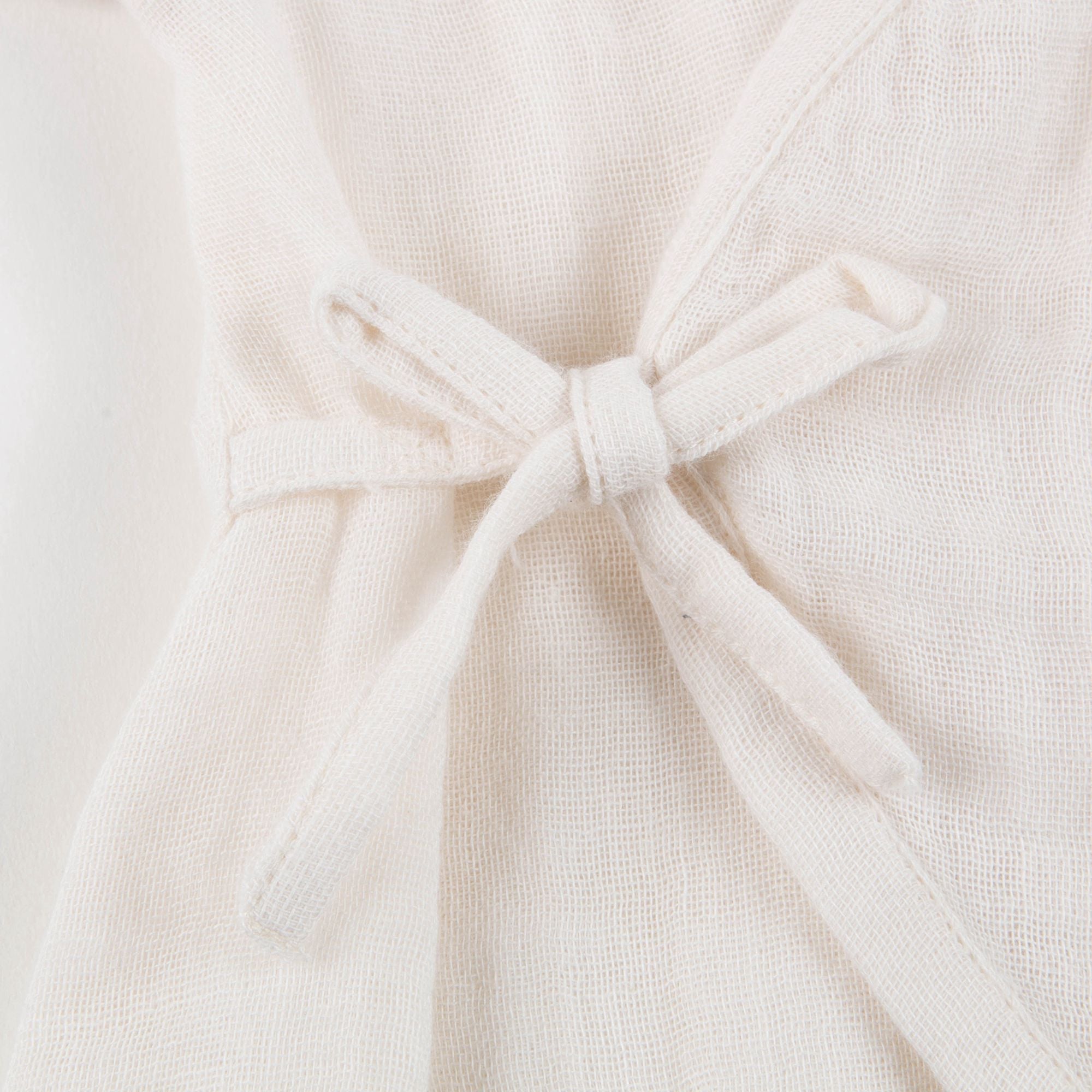 Baby White Cotton Baby Swaddle Set