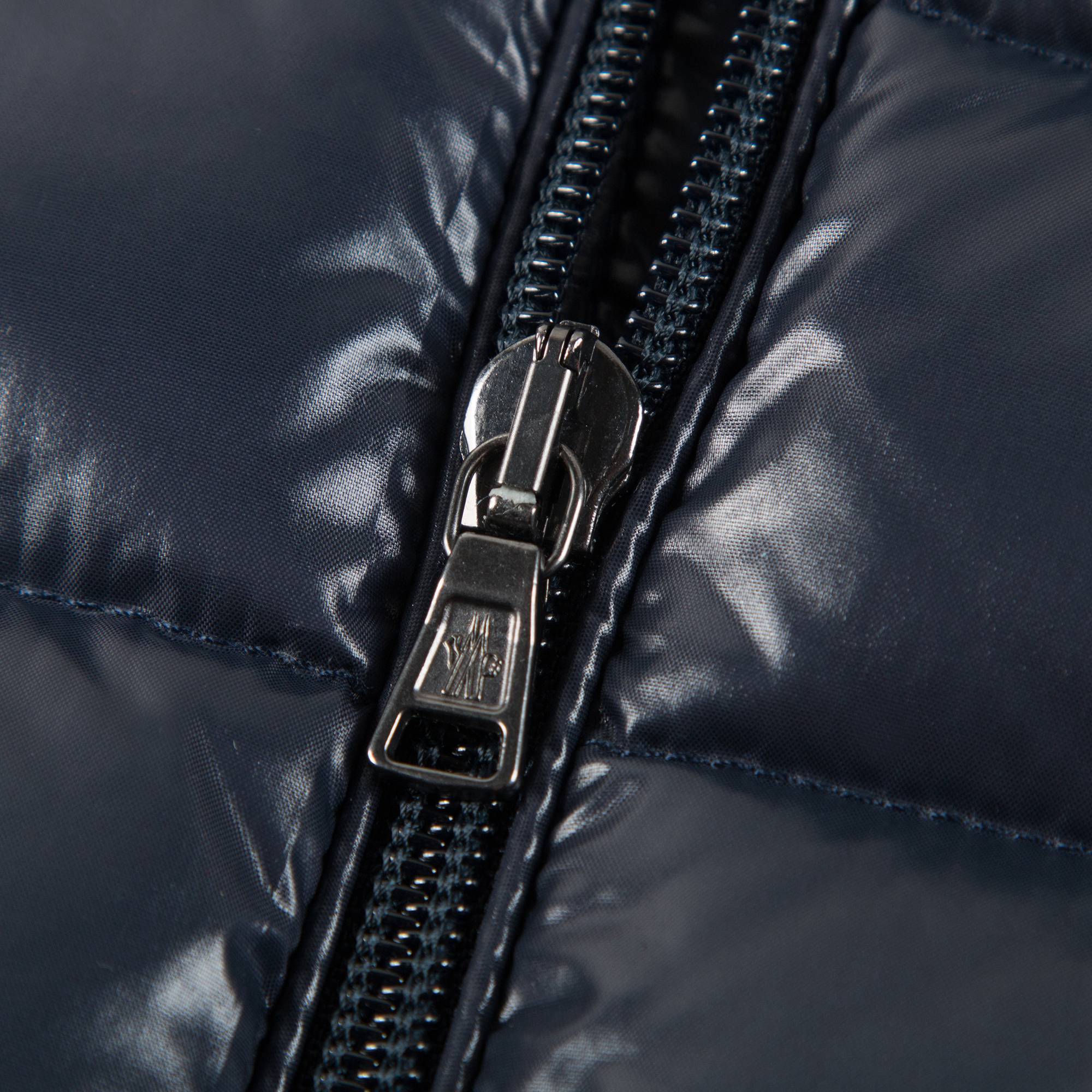 Baby Navy Blue Down Padded Gilet