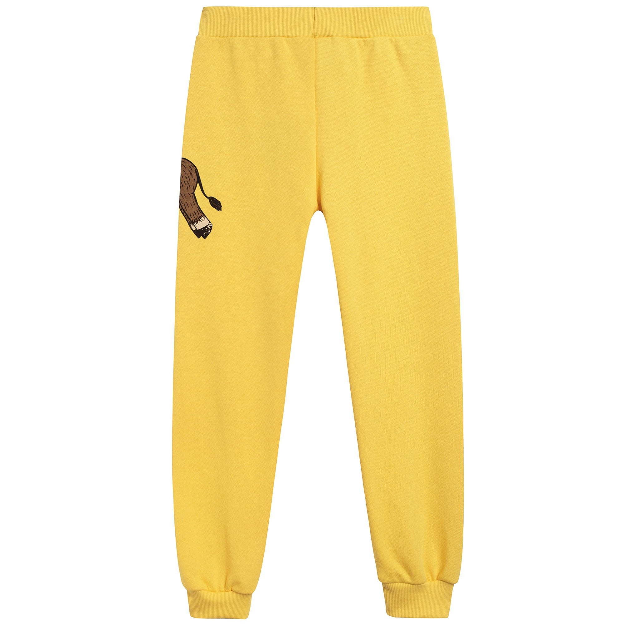 Girls Yellow Donkey Organic Cotton Trousers
