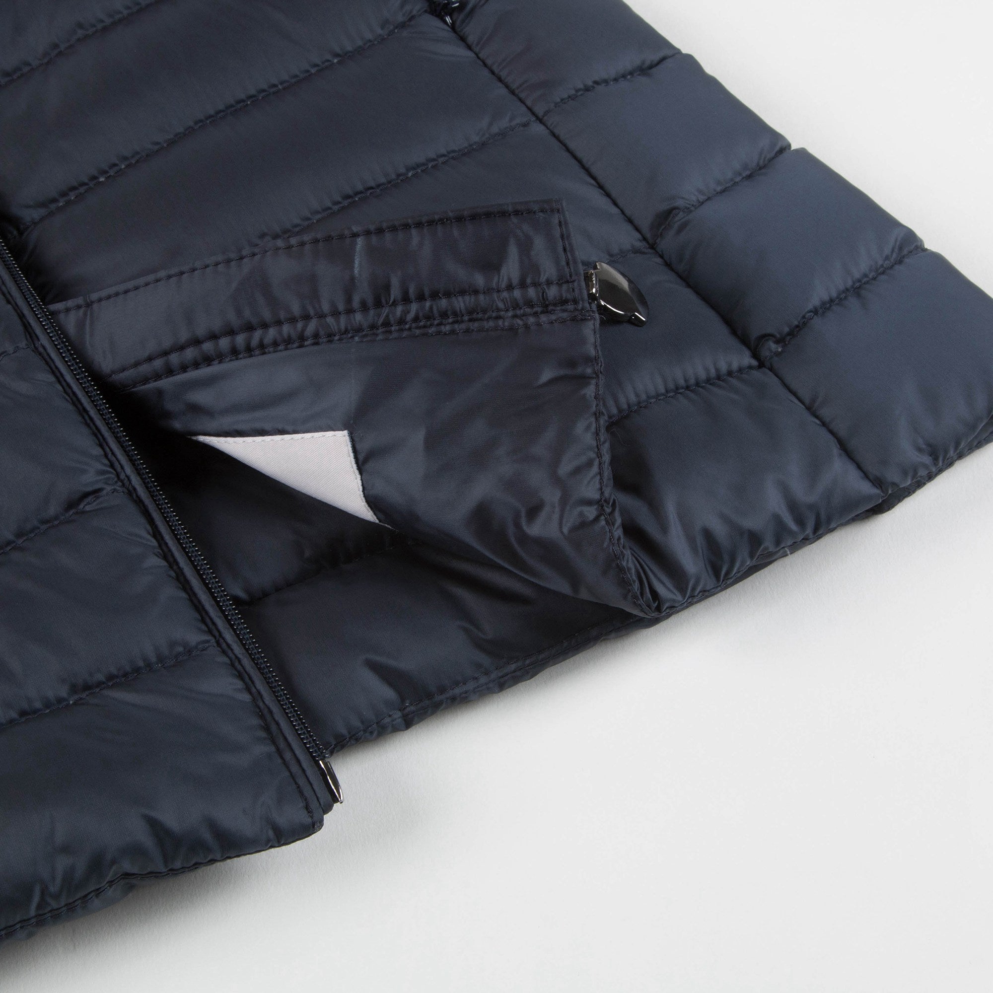 Girls Blue "Ambrine Giubbotto" Coat
