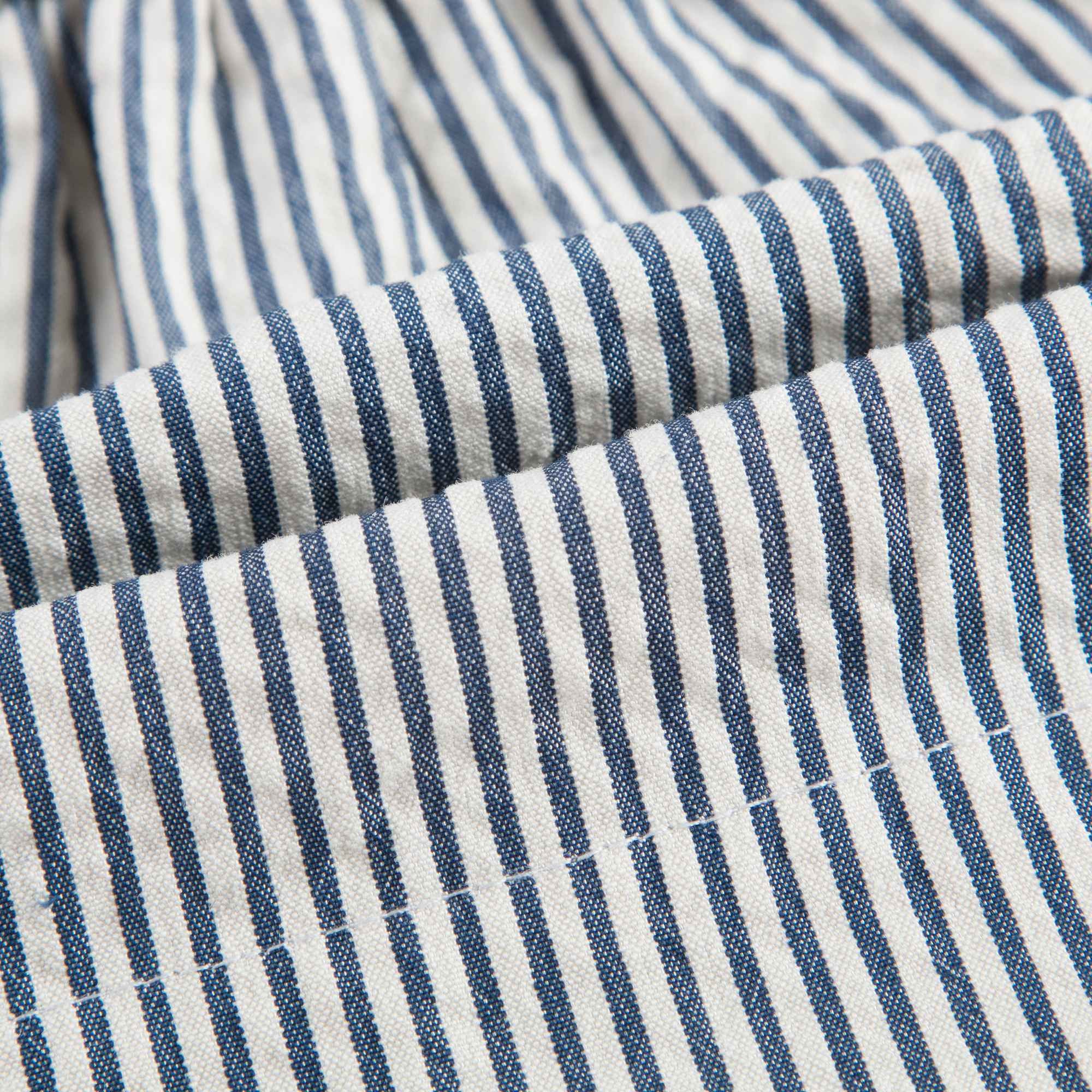 Baby Girls Blue Striped Skirt