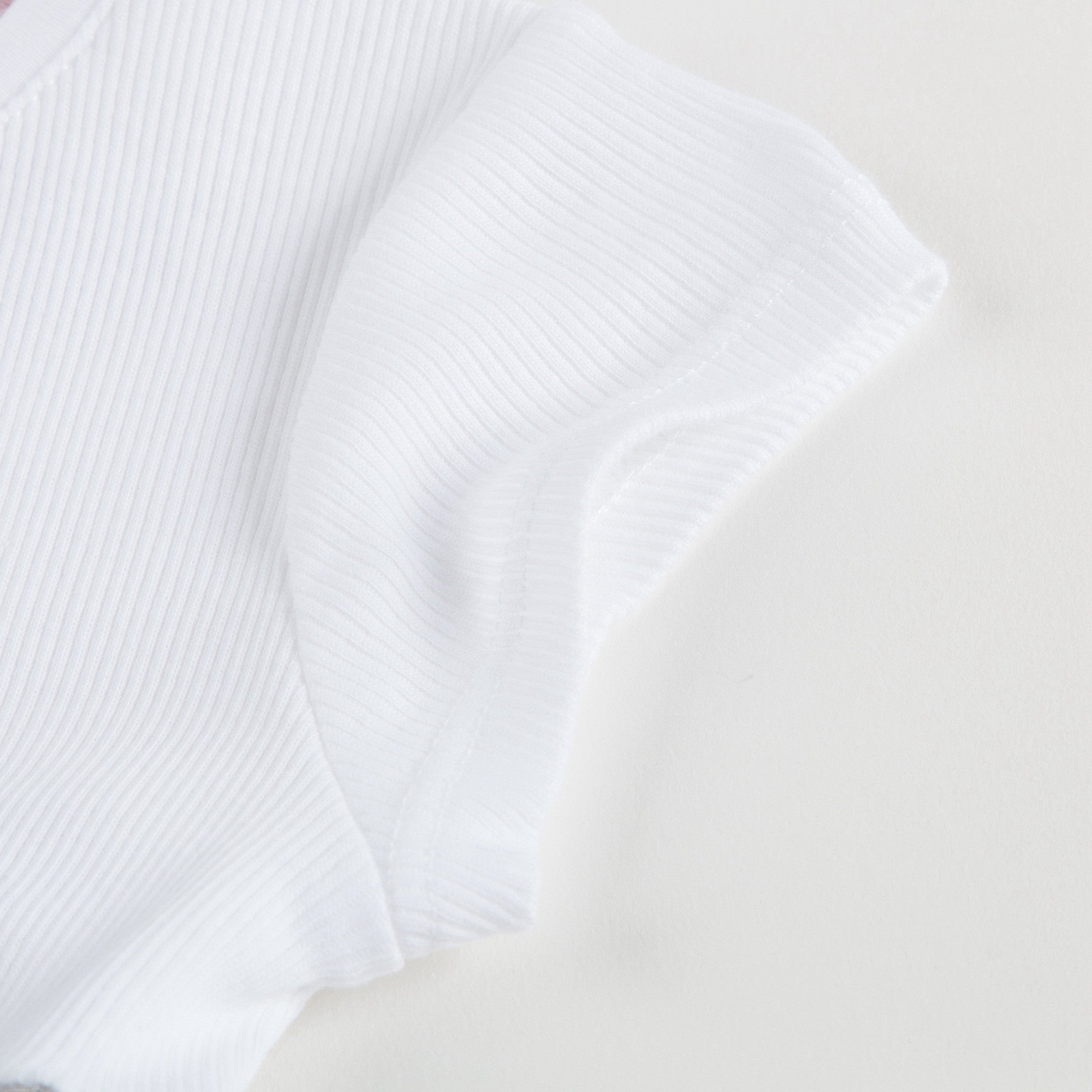 Baby Girls White Checked Dress