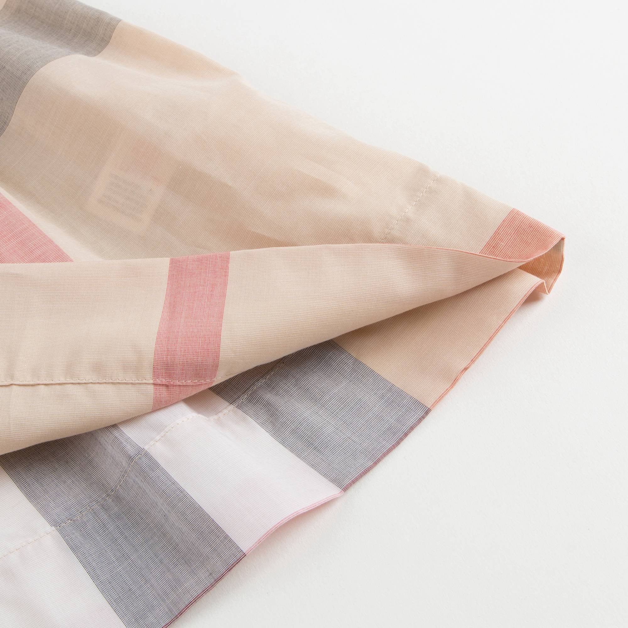 Girls Beige Classic Check Dress