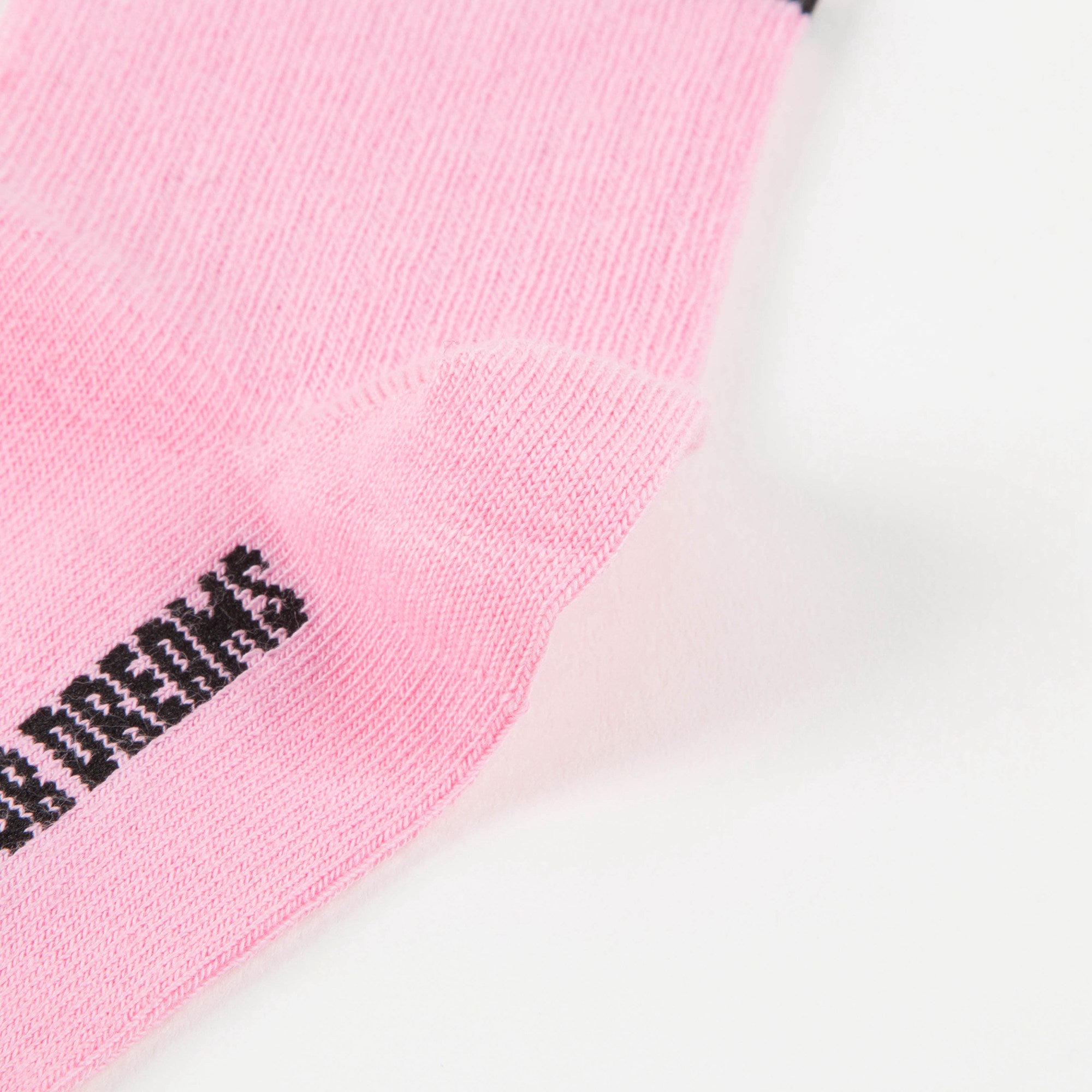 Girls White Logo Cotton Socks