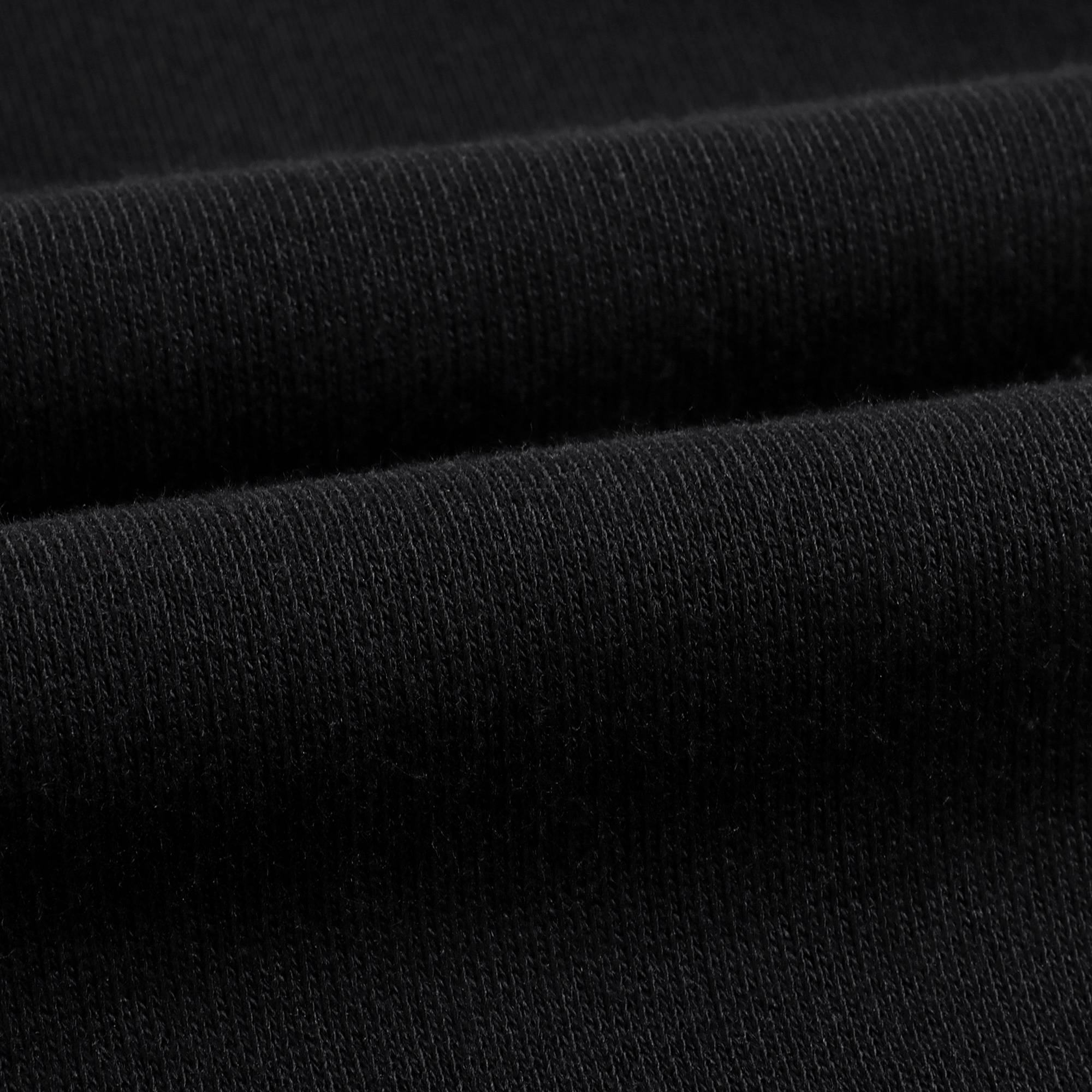 Girls Black Cotton Trousers