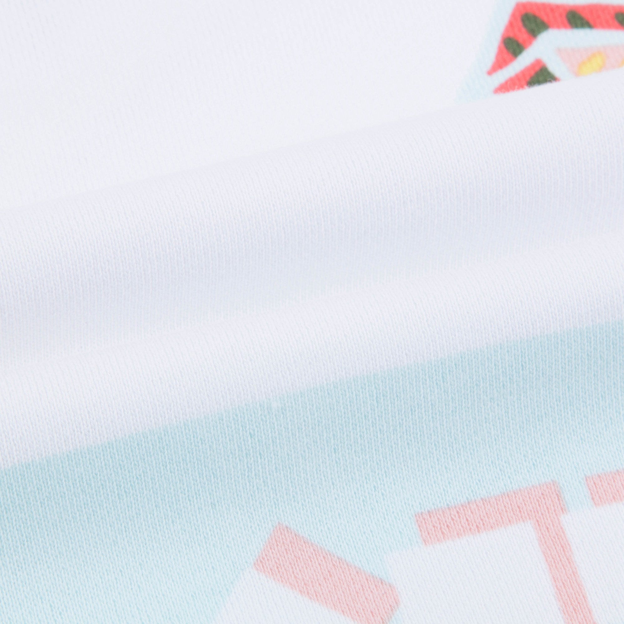 Girls White Logo Cotton Sweater