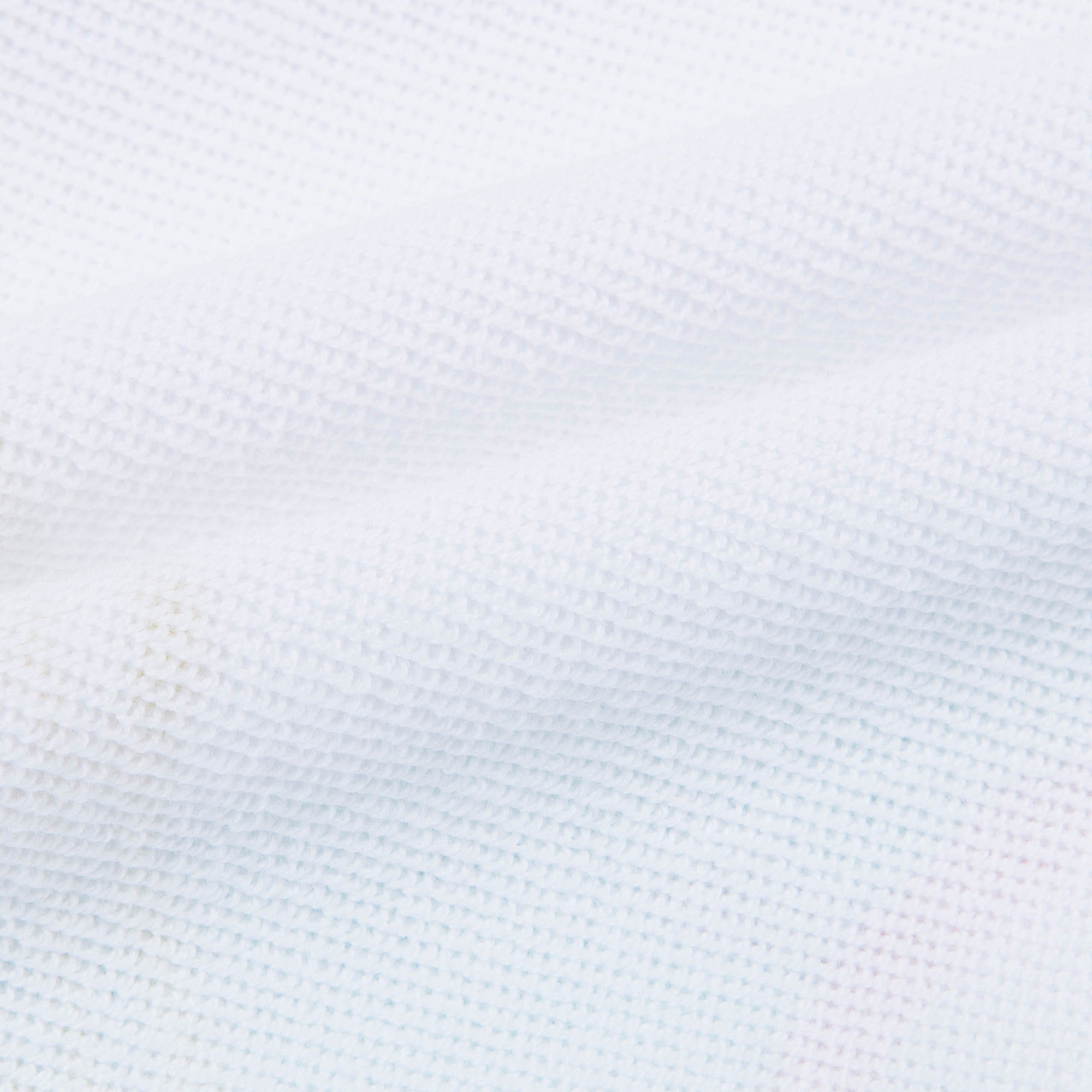 Girls White Logo Cotton Sweater