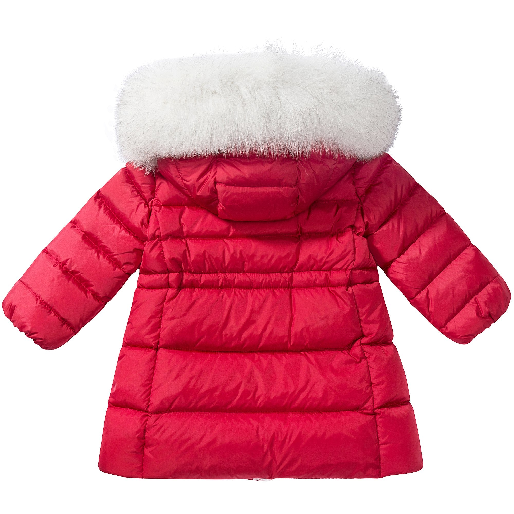 Baby  Girls  Red  "Essentiel"  Padded Down Coat