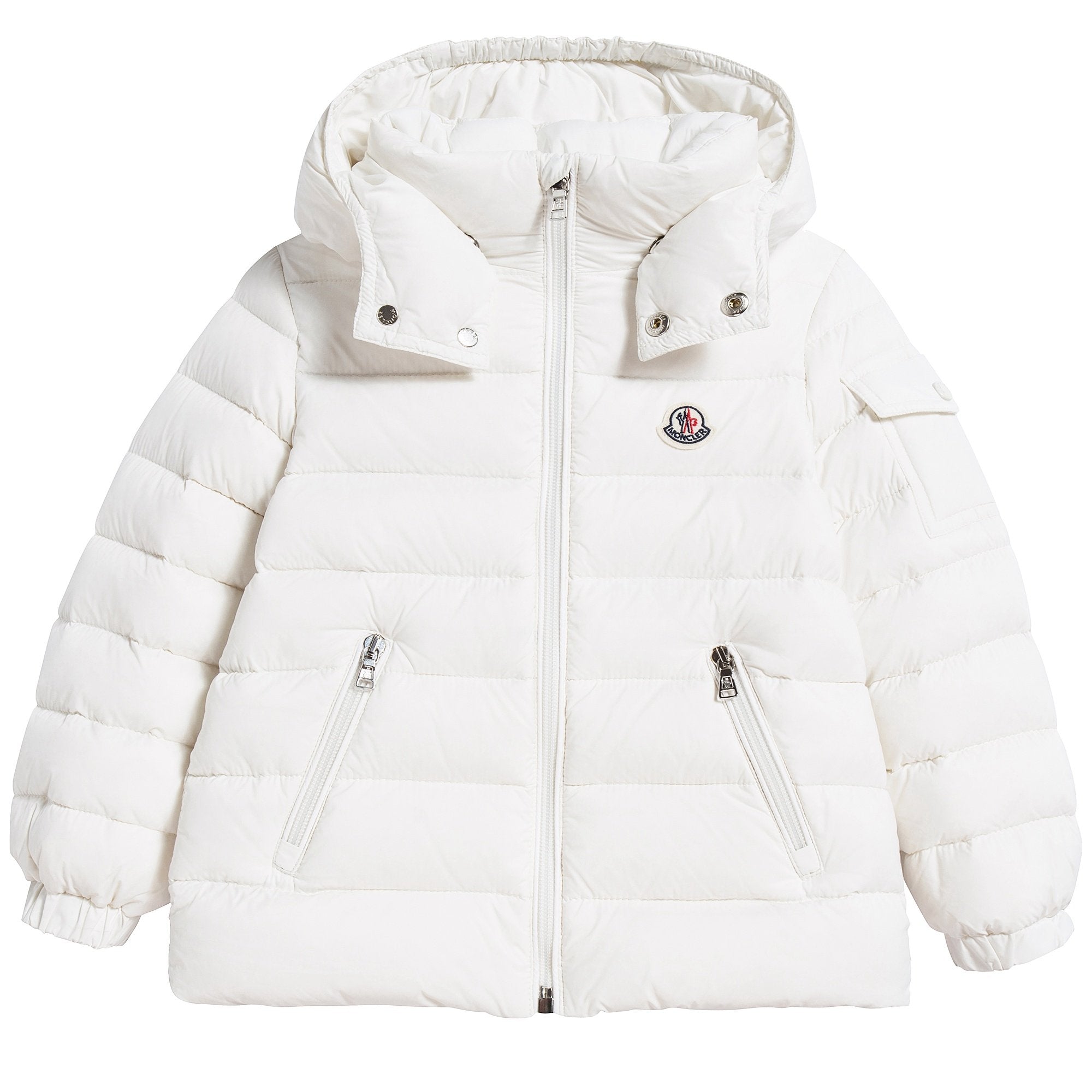 Baby Girls White "JULES" Padded Down Jacket