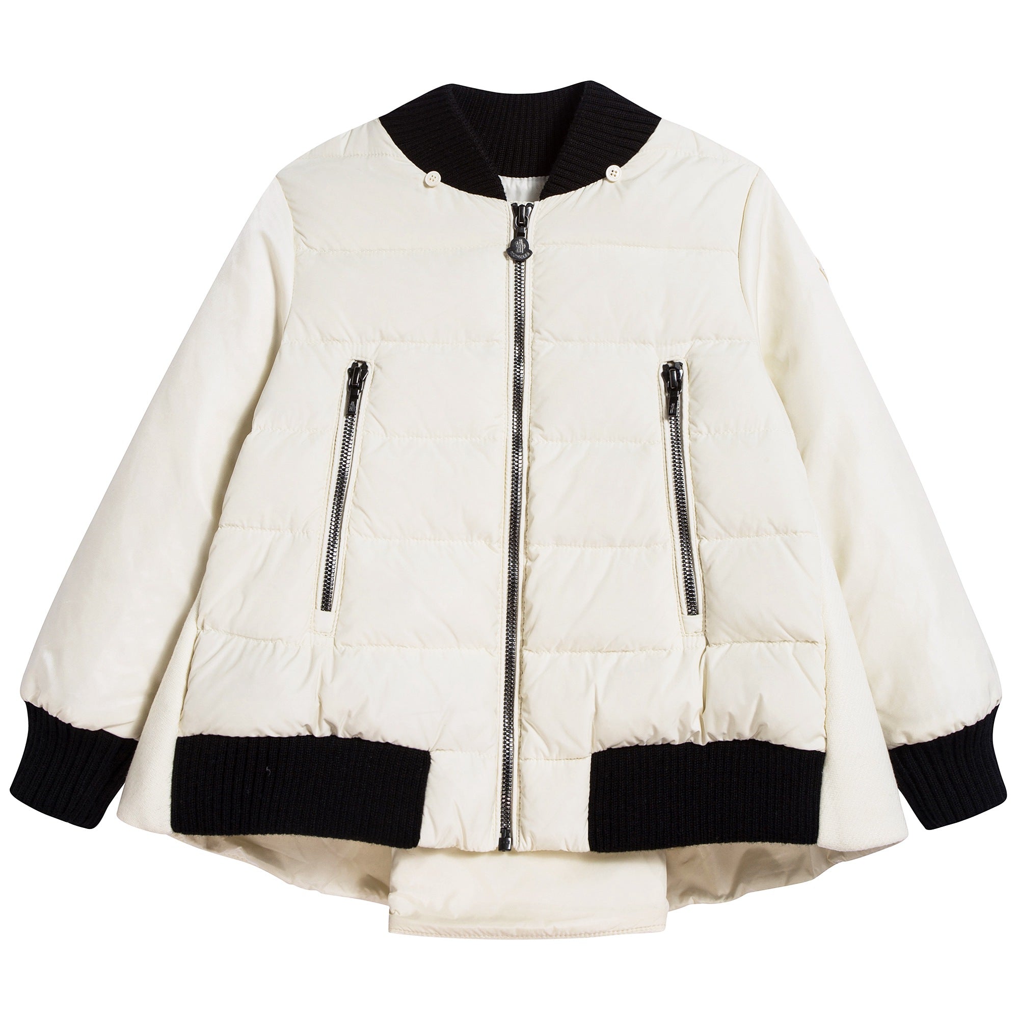 Girls White"MARGOT GIUBBOTTO" Coat
