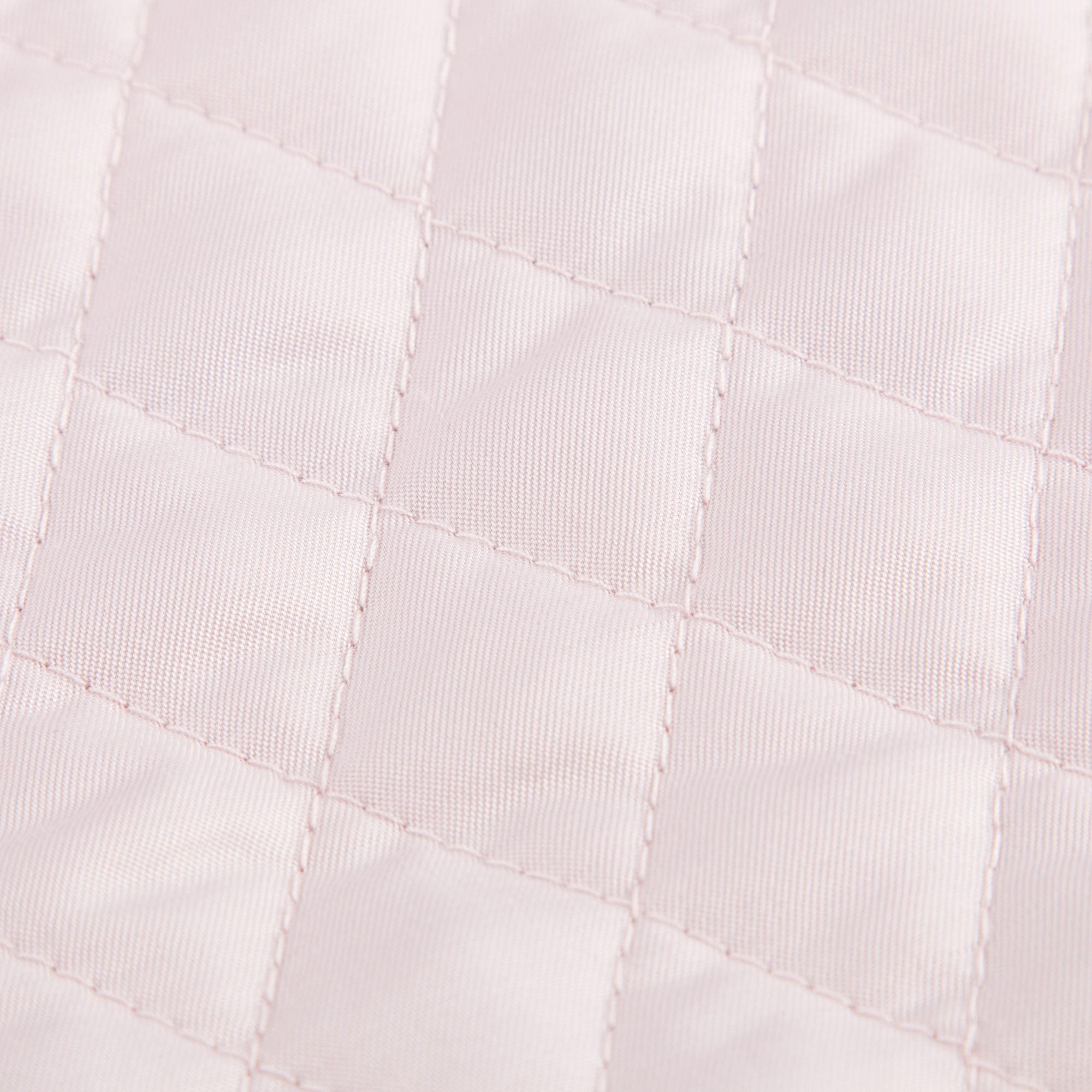 Baby Girls Pink Powder Pink Quilted Jacket