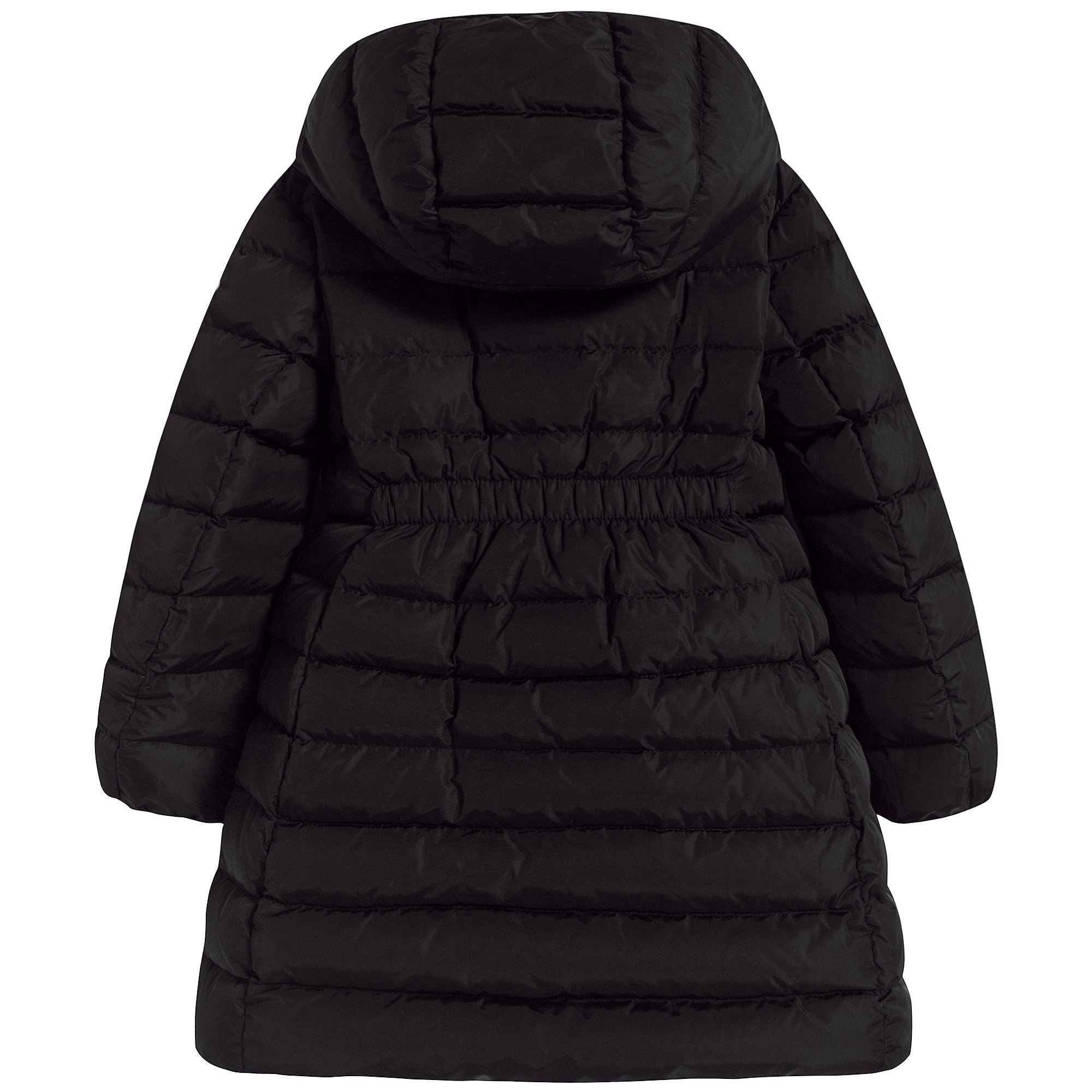 Girls Black "CHARPAL" Padded Down Coat