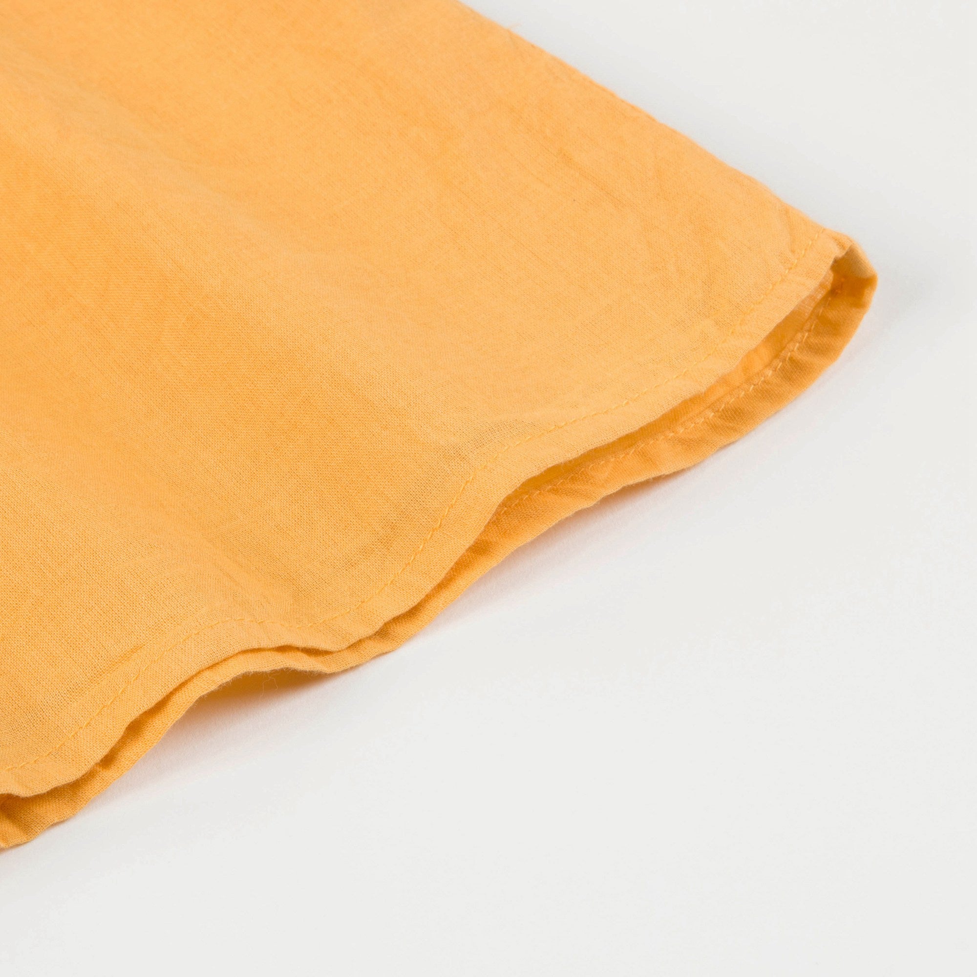 Girls Saffron Cotton Tunic