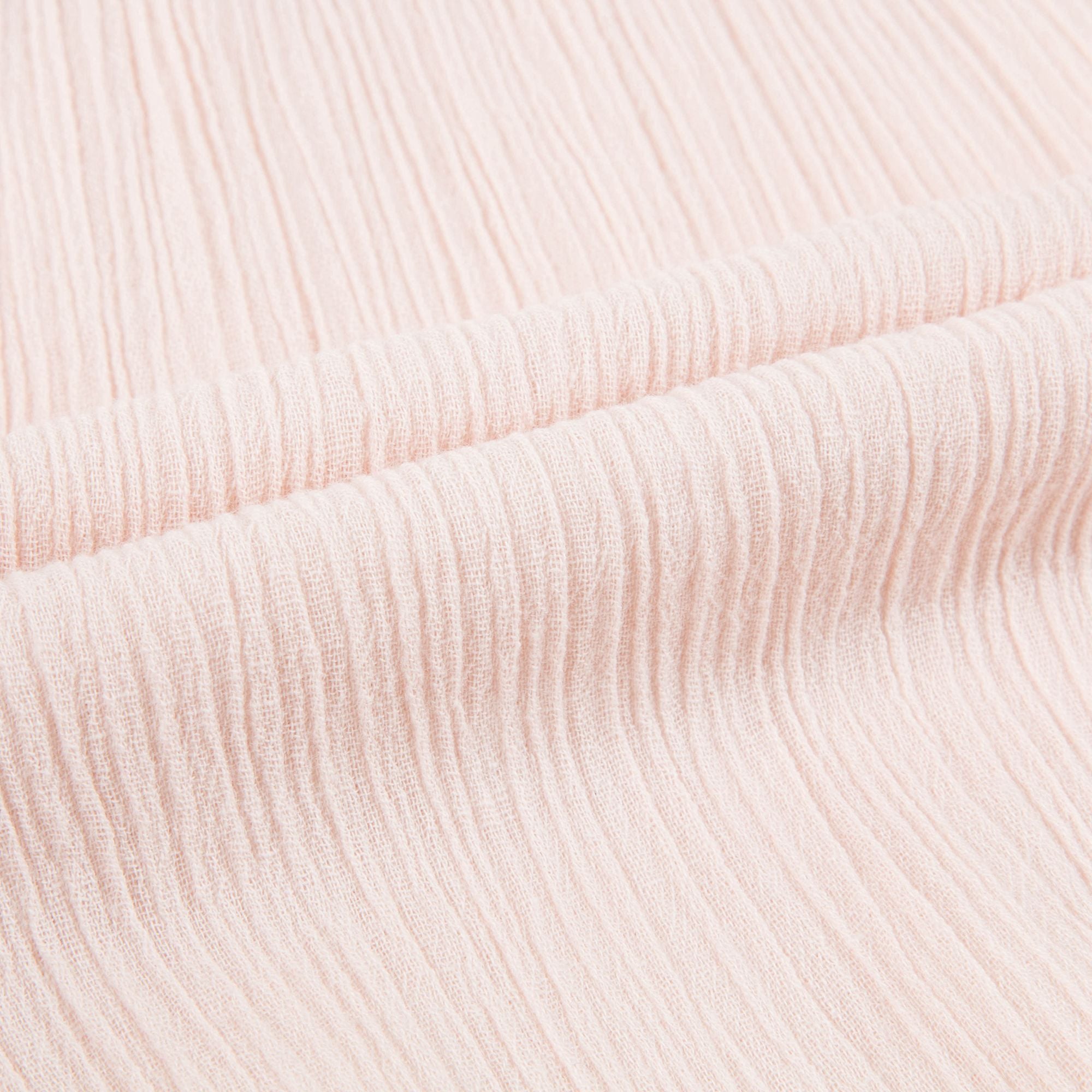 Baby Girls Light Pink "Cotton  Crepe" Dress