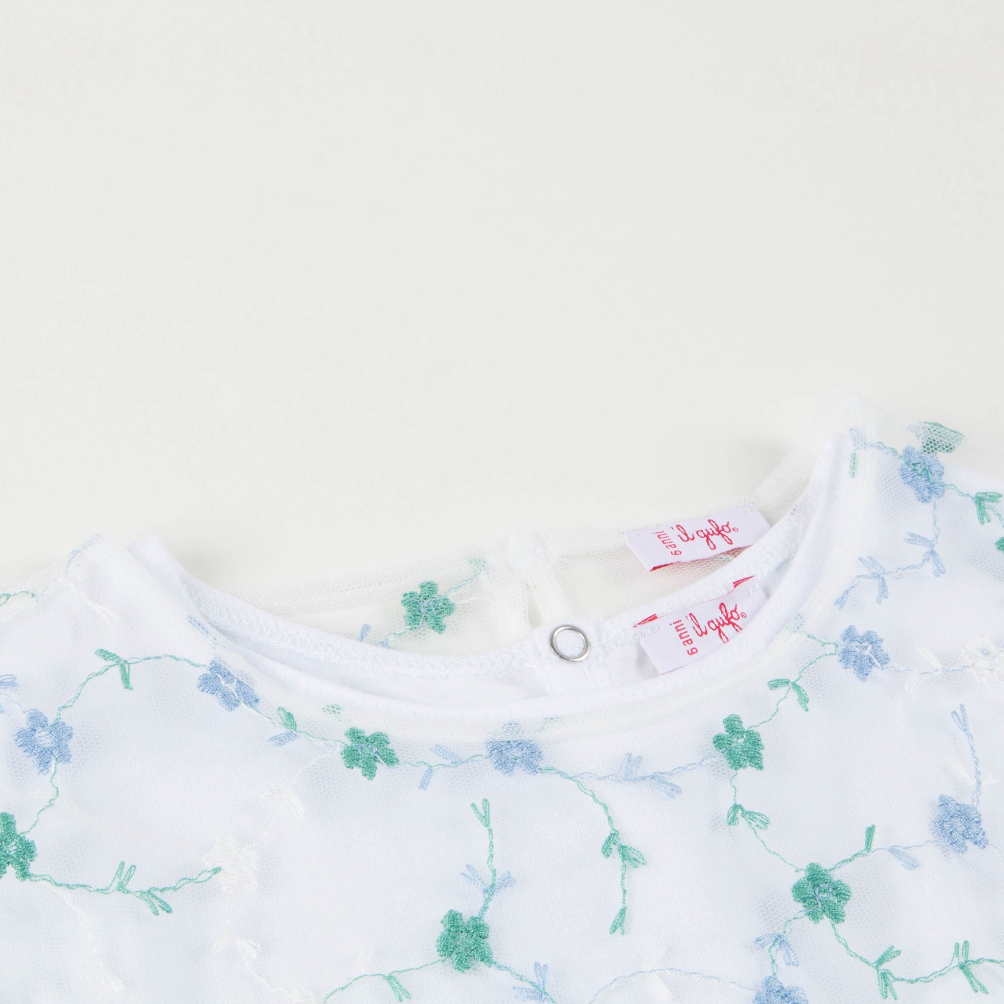 Girls Airforce Blue Cotton Dress