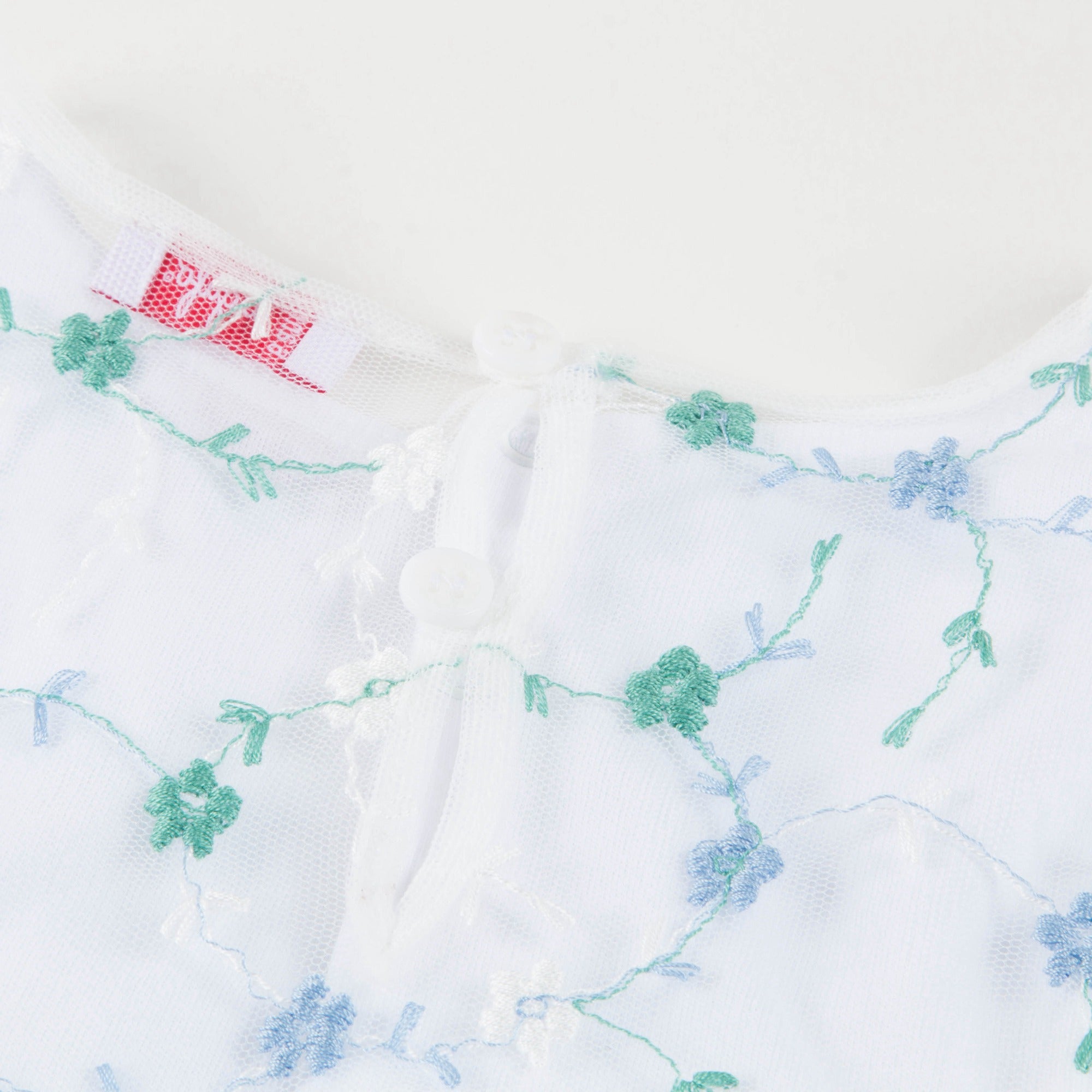 Girls Airforce Blue Cotton Dress