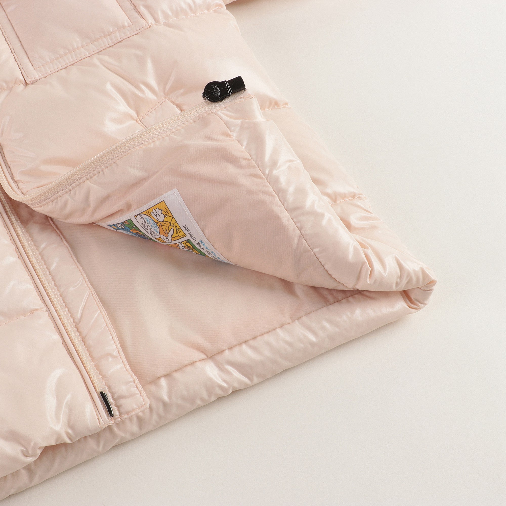Baby Girls Light Pink "K2" Padded Down Jacket