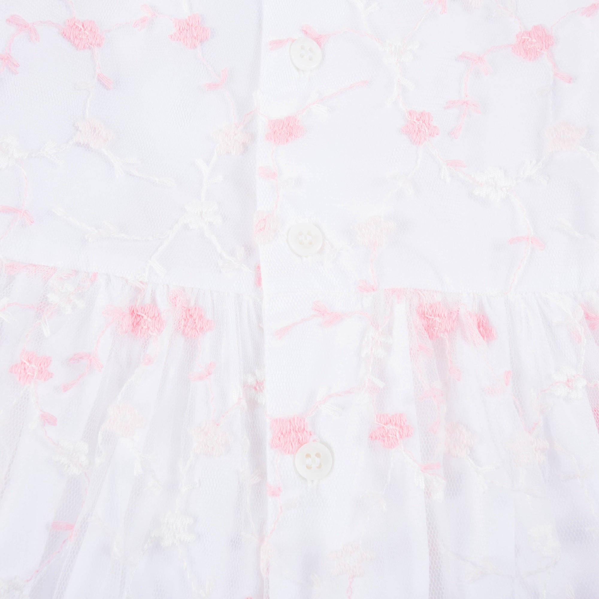 Baby Girls Strong Pink Cotton Dress
