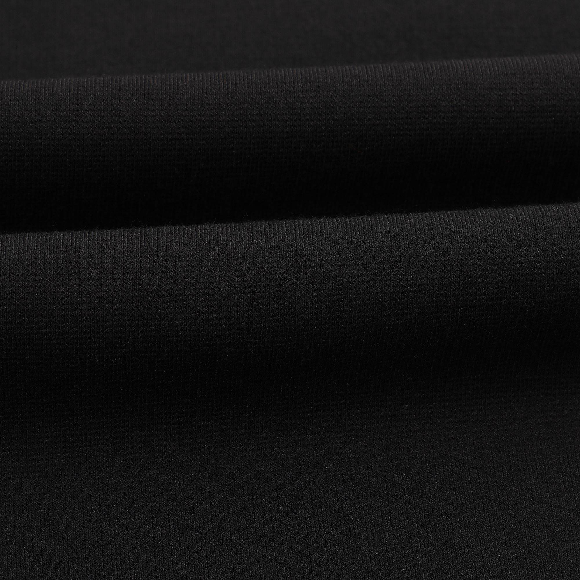 Girls Black V-neck Dress