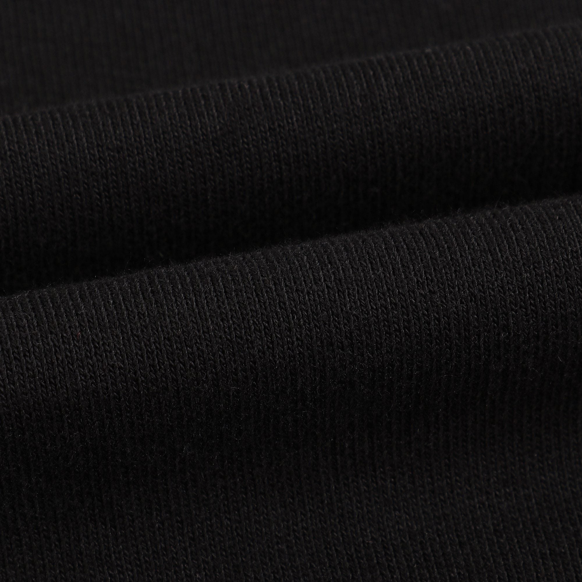 Girls Black Hooded Cotton Sweatshirt